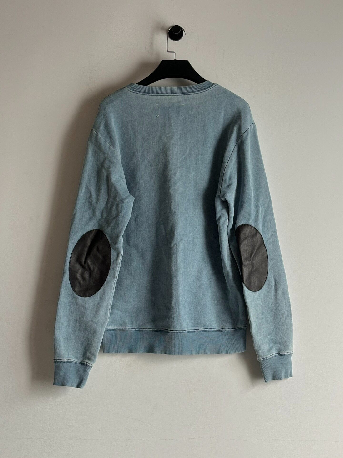 Maison Margiela 2016 Leather Patch Sweatshirt — label