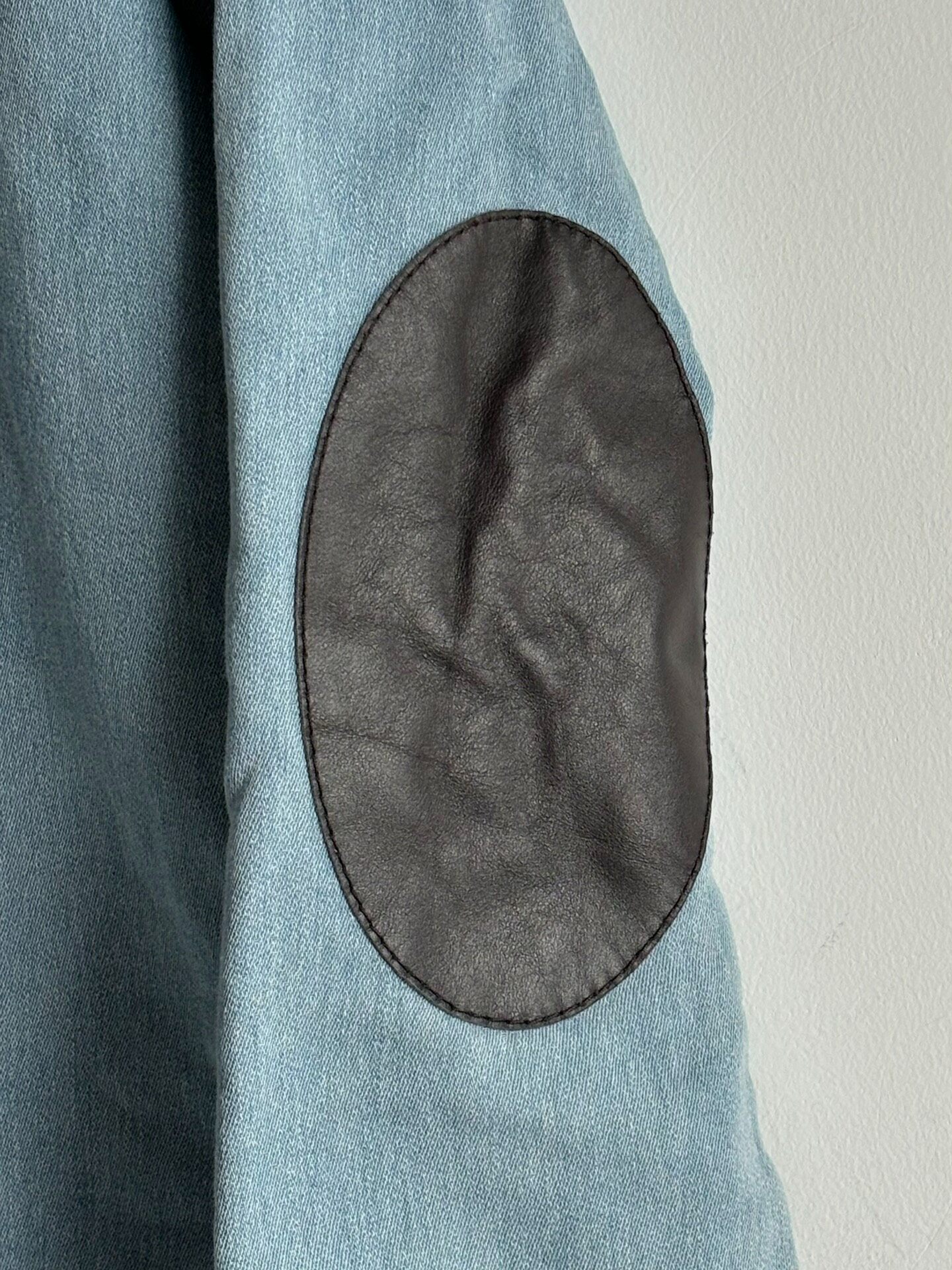 Maison Margiela 2016 Leather Patch Sweatshirt — back