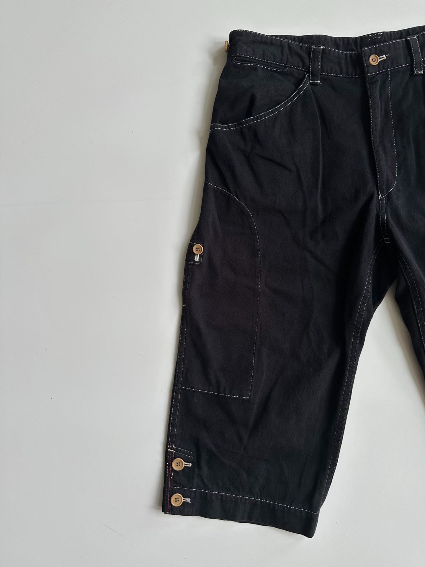 Issey Miyake Workwear Shorts — back