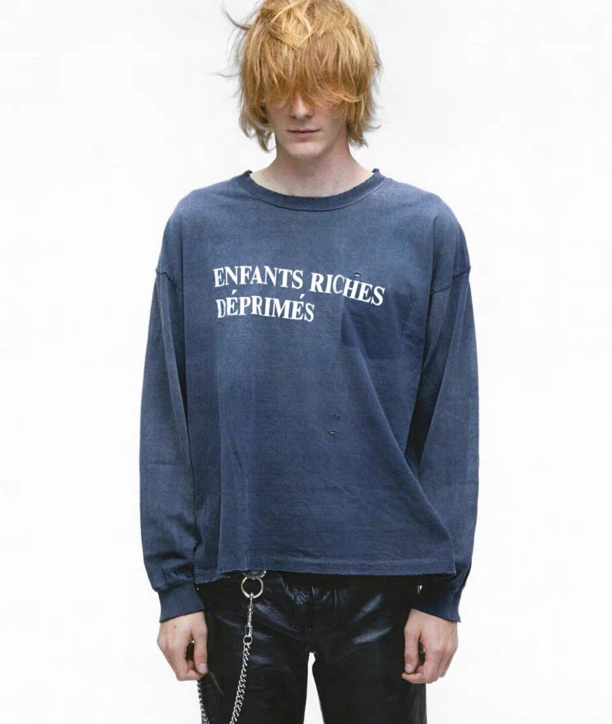 Enfants Riches Deprimes Long Sleeve Tee — label