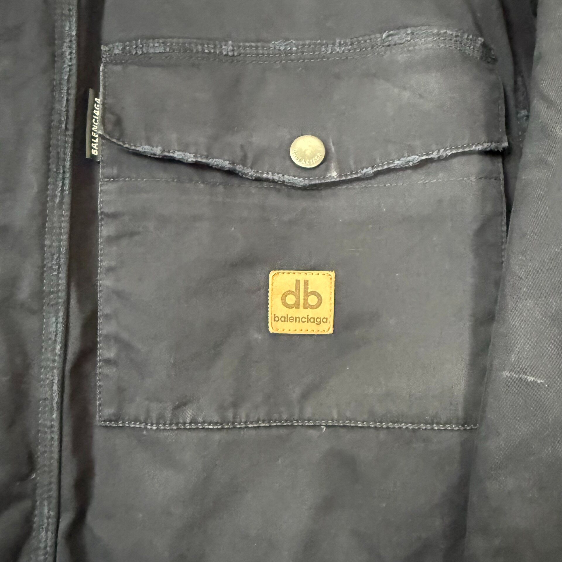 Balenciaga x Carhartt Hooded Jacket — front