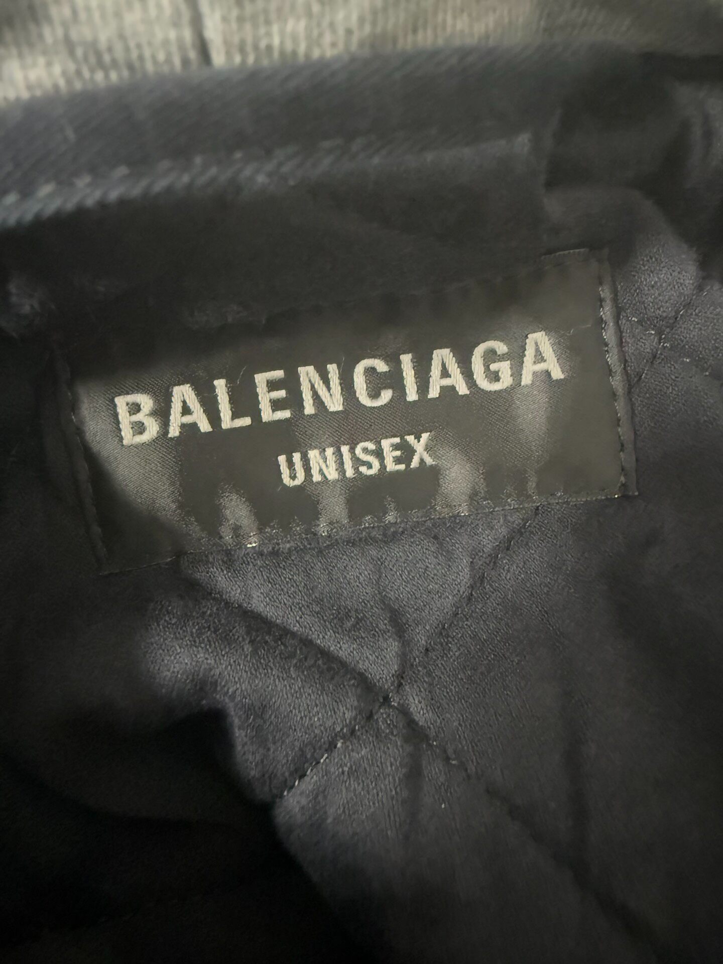 Balenciaga x Carhartt Hooded Jacket — label