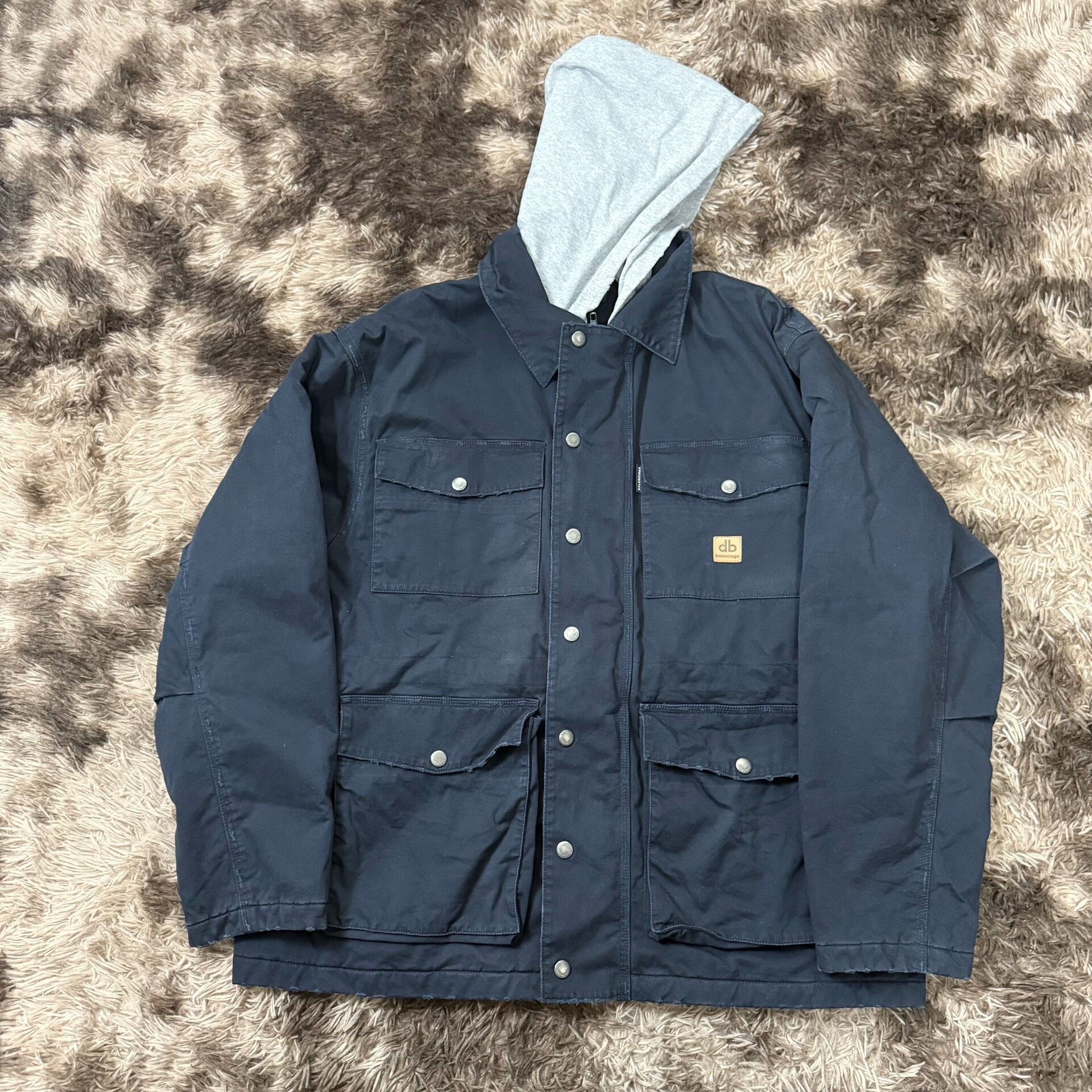 Balenciaga x Carhartt Hooded Jacket