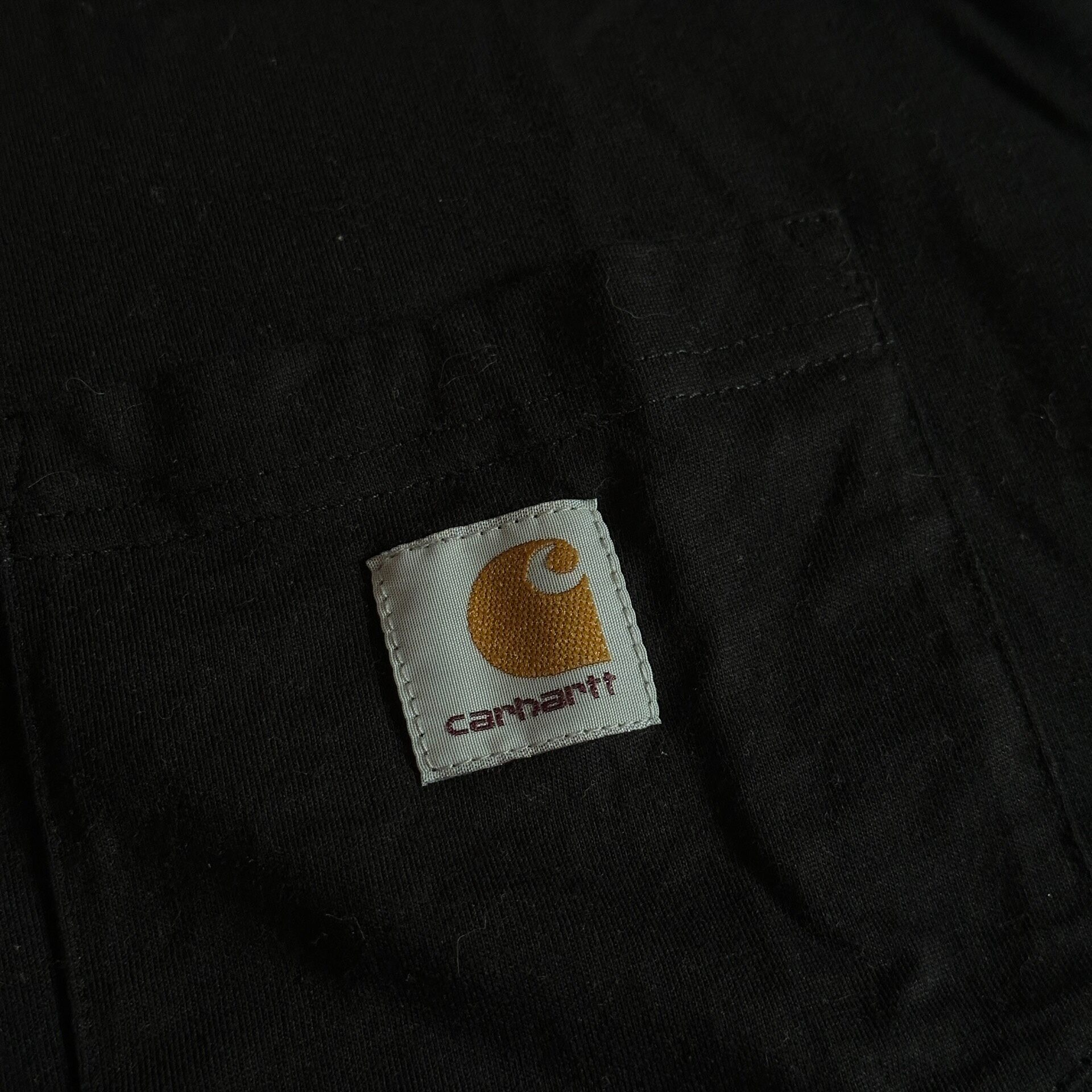 Carhartt Pocket Logo Short Sleeve Tee — front