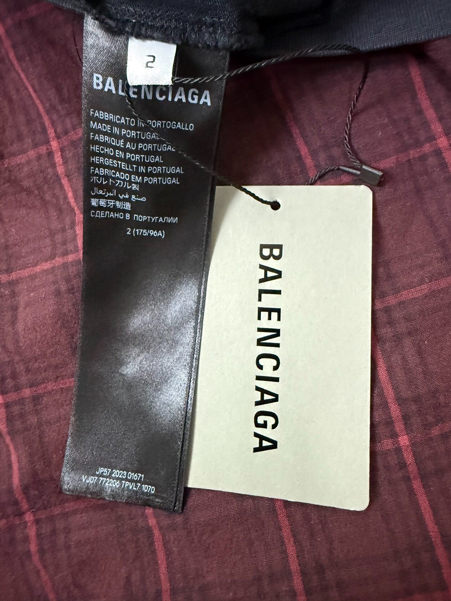 Balenciaga 24SS Unity 3-in-1 Ski Jacket — back