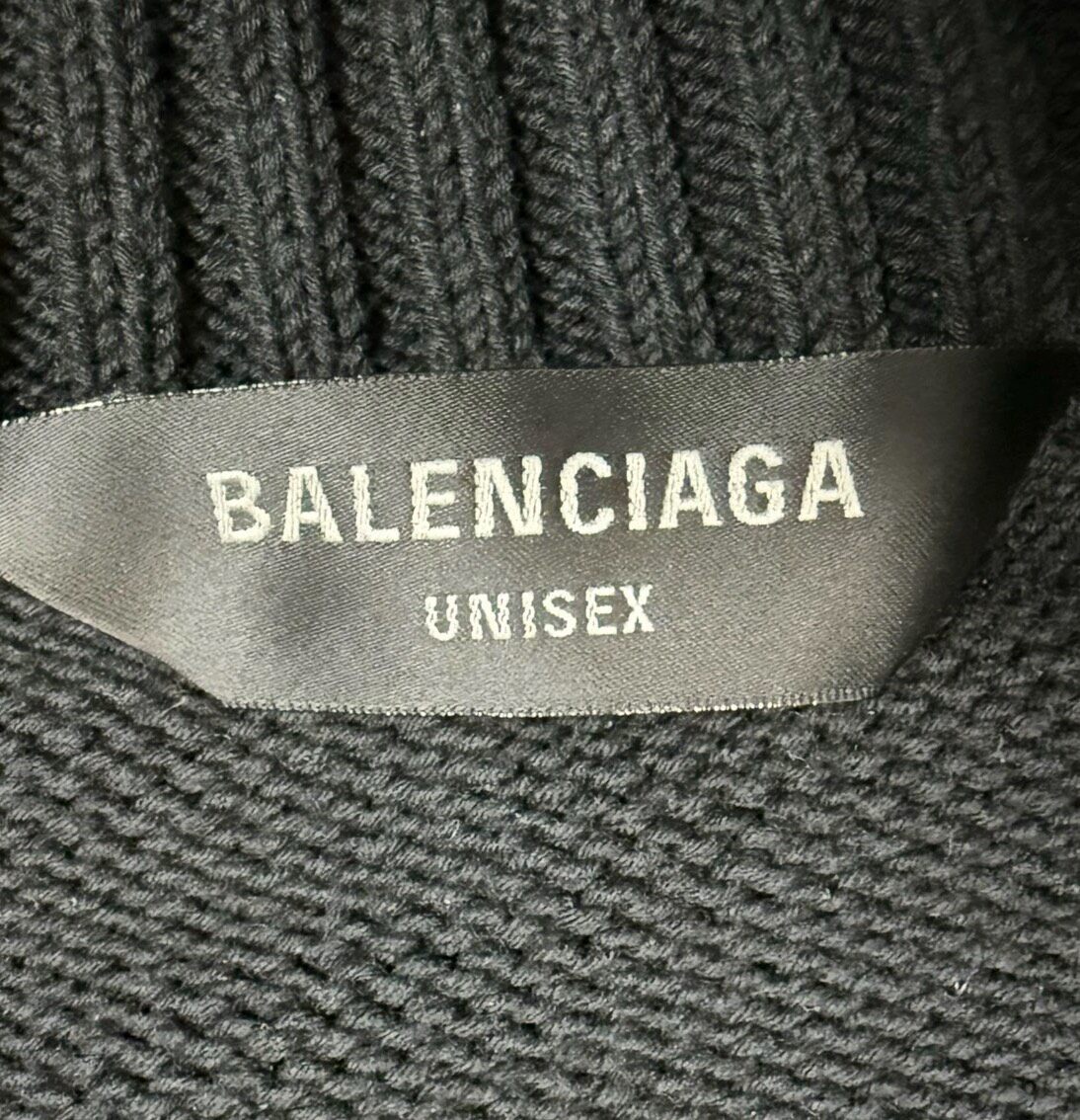 Balenciaga 24FW Dragon Motif Zip Sweater — front