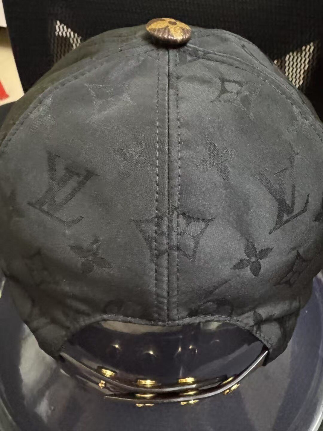 Louis Vuitton Monogram Baseball Cap — detail