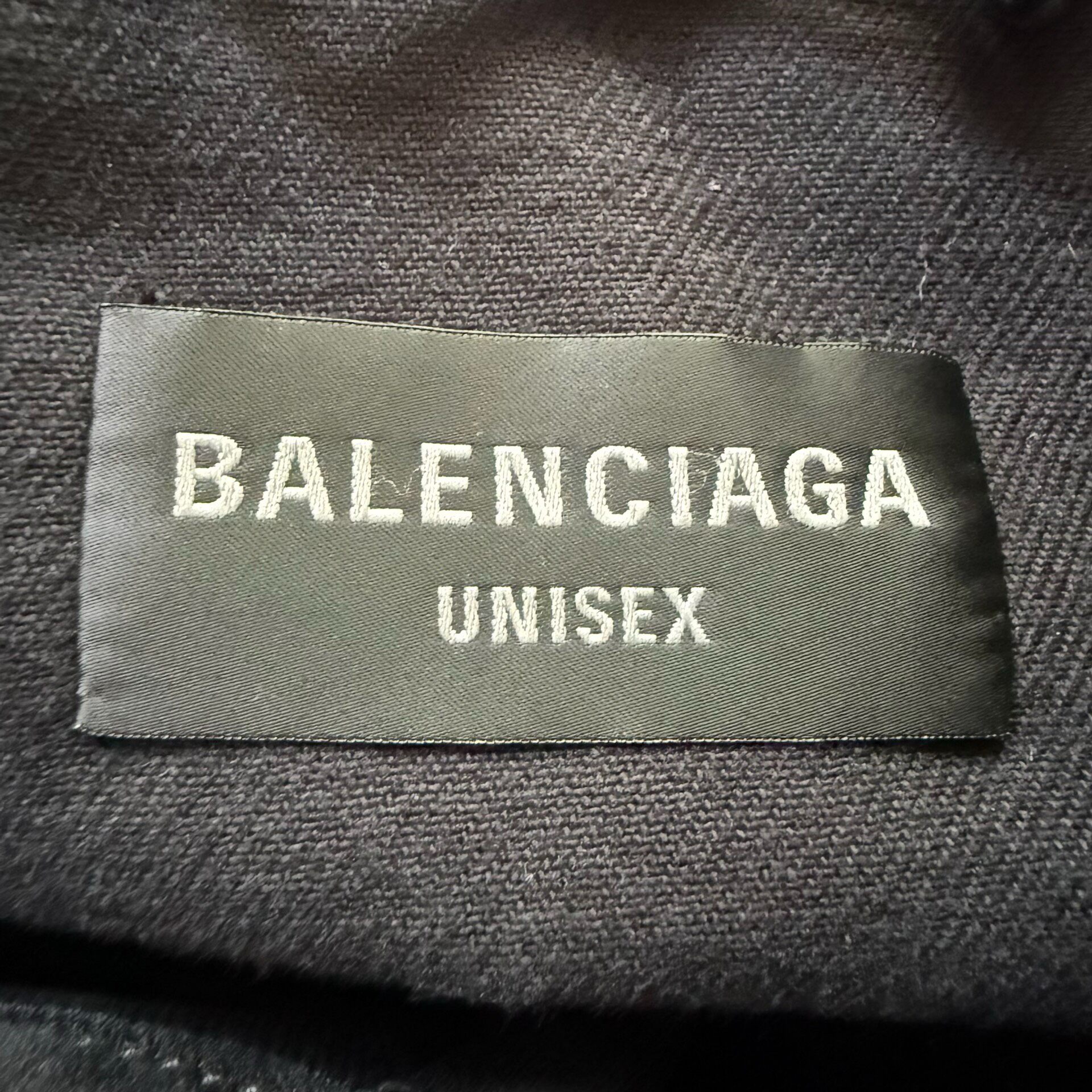 Balenciaga Valentine Denim Jacket — front