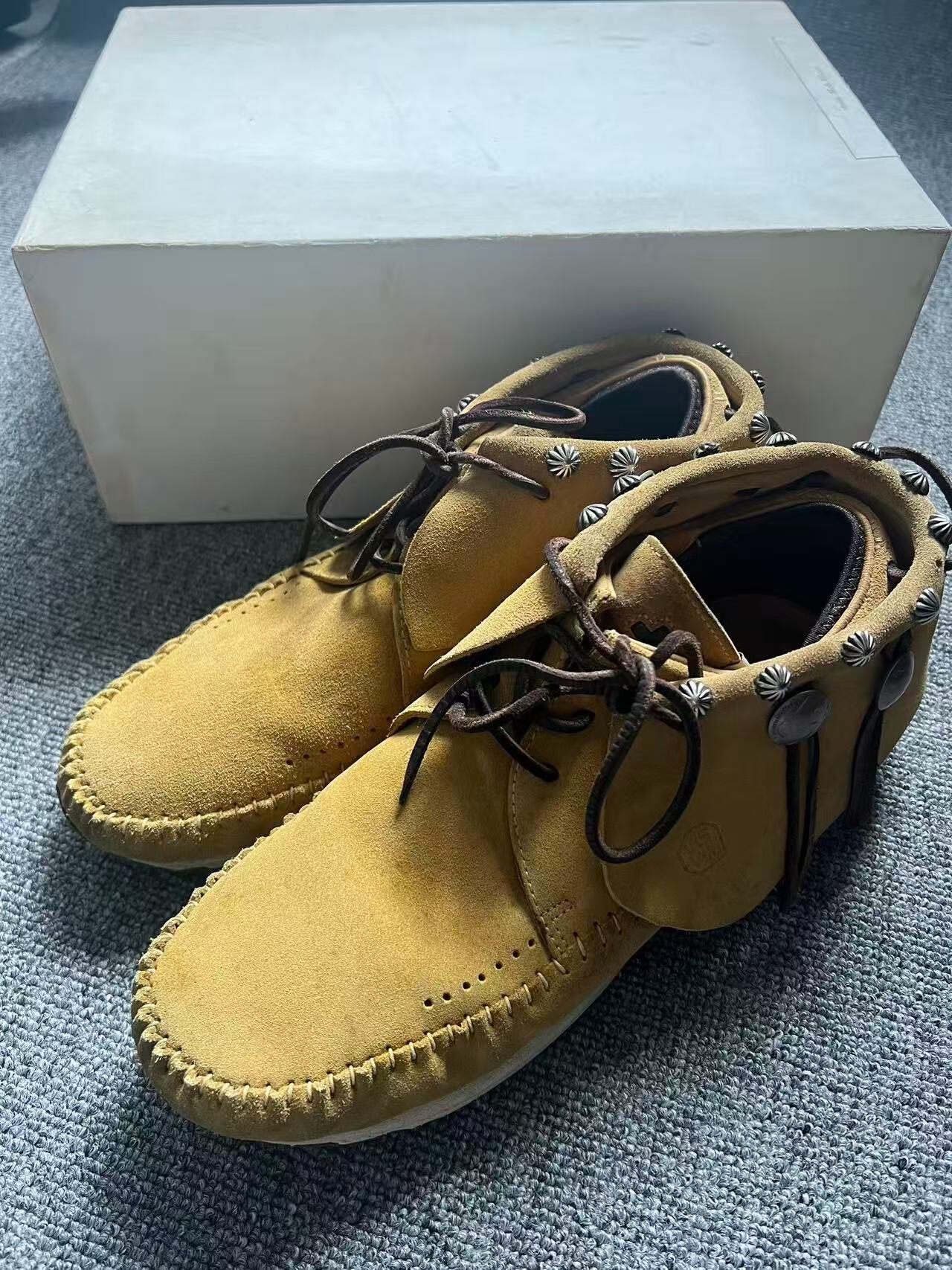 Visvim FBT 925 Silver Shoes