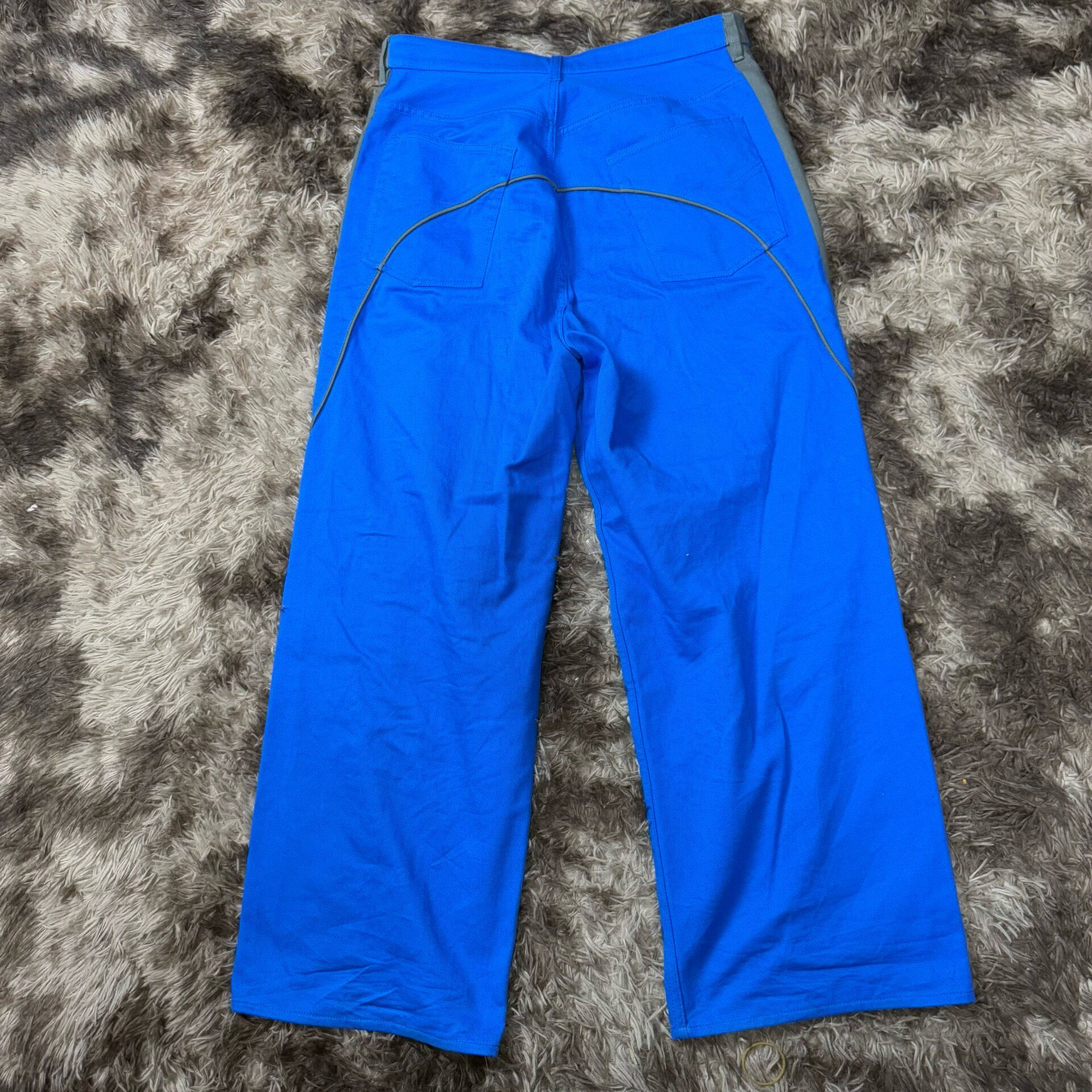 Balenciaga 25SS Logo Wide-Leg Trousers — front