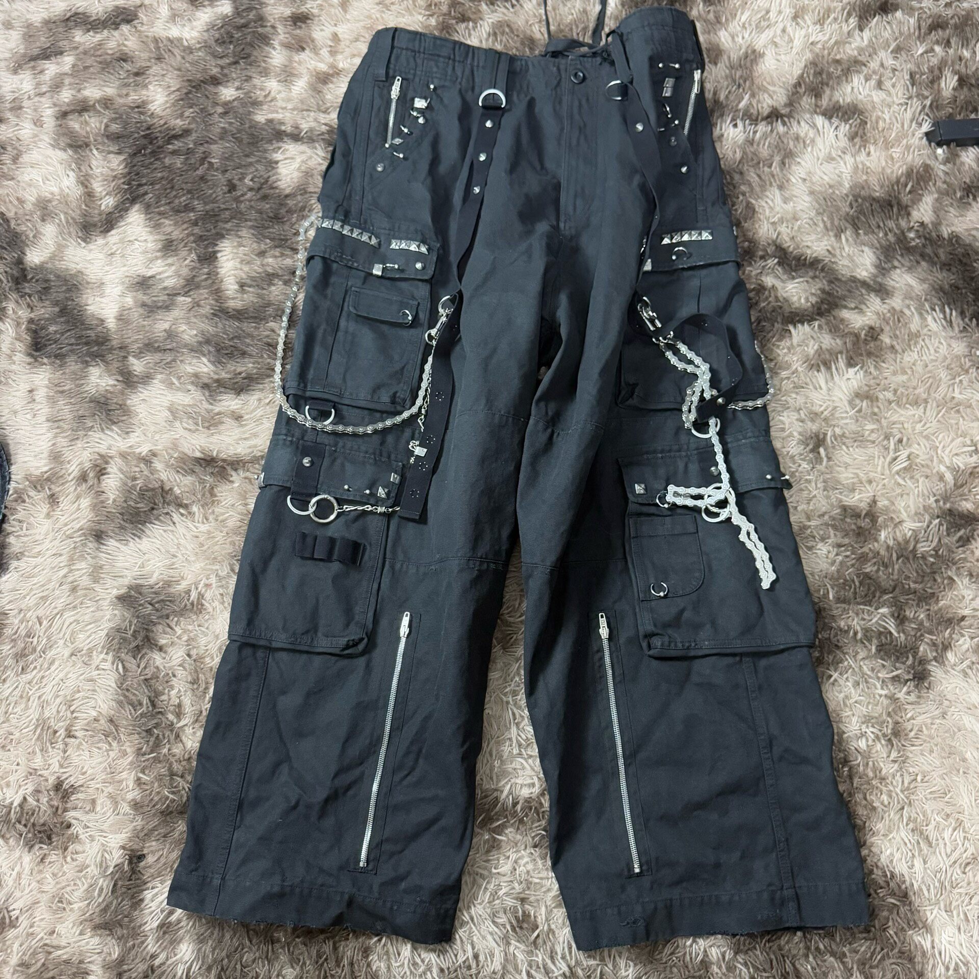 Balenciaga Studded Cargo Pants