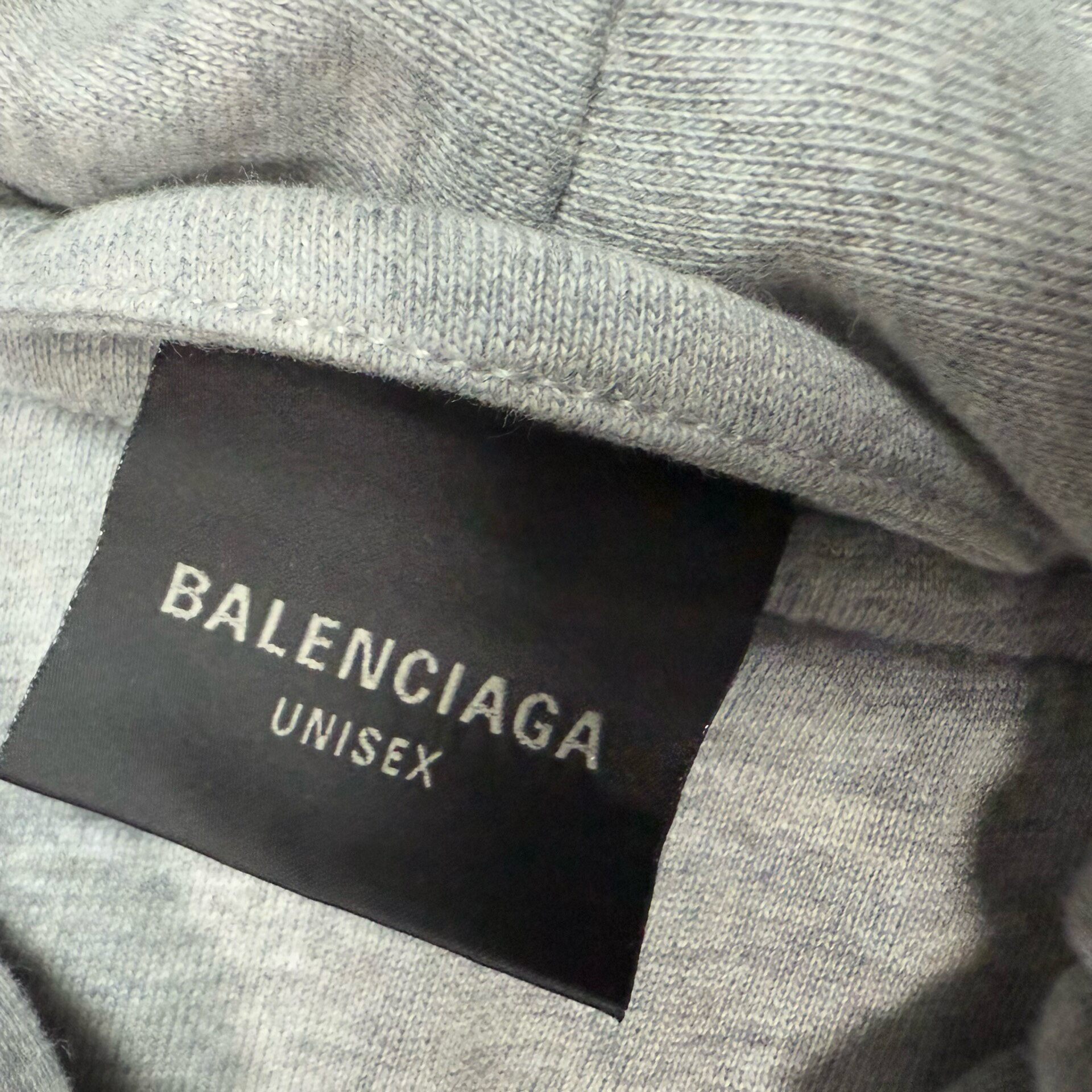 Balenciaga FW24 Four-Sleeve Zip Hoodie — detail