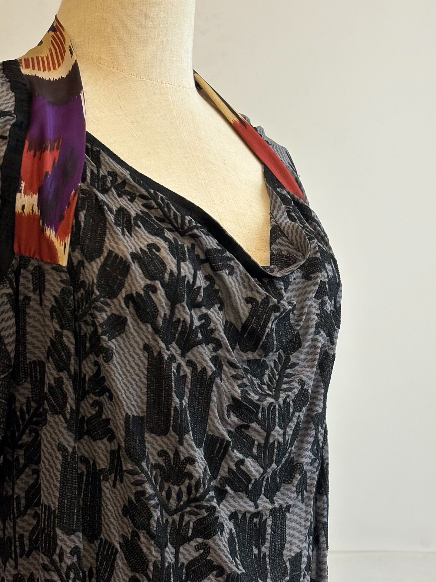 Dries Van Noten SS2010 Tulip Dress — label