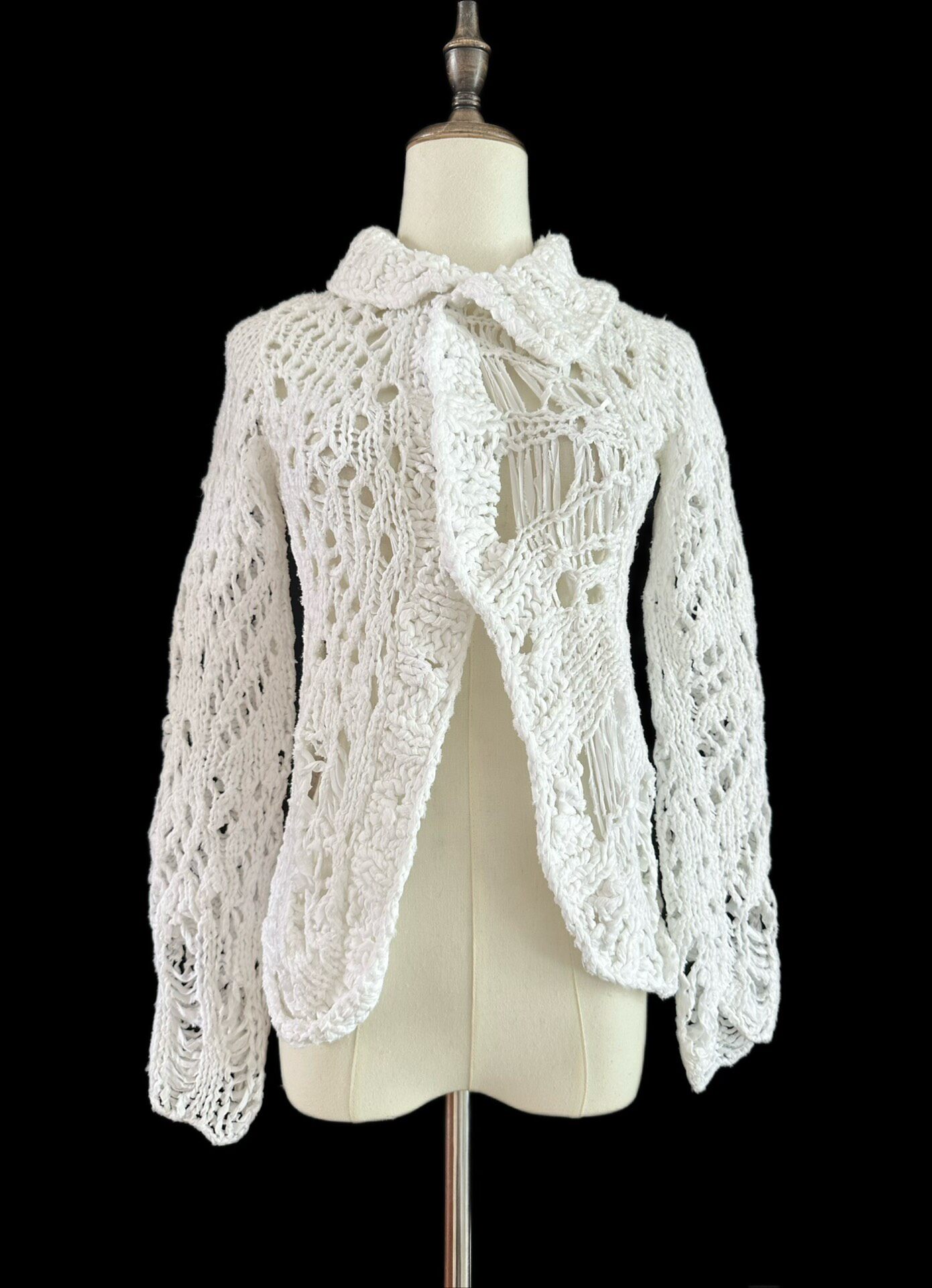 Junya Watanabe Crocheted Outerwear