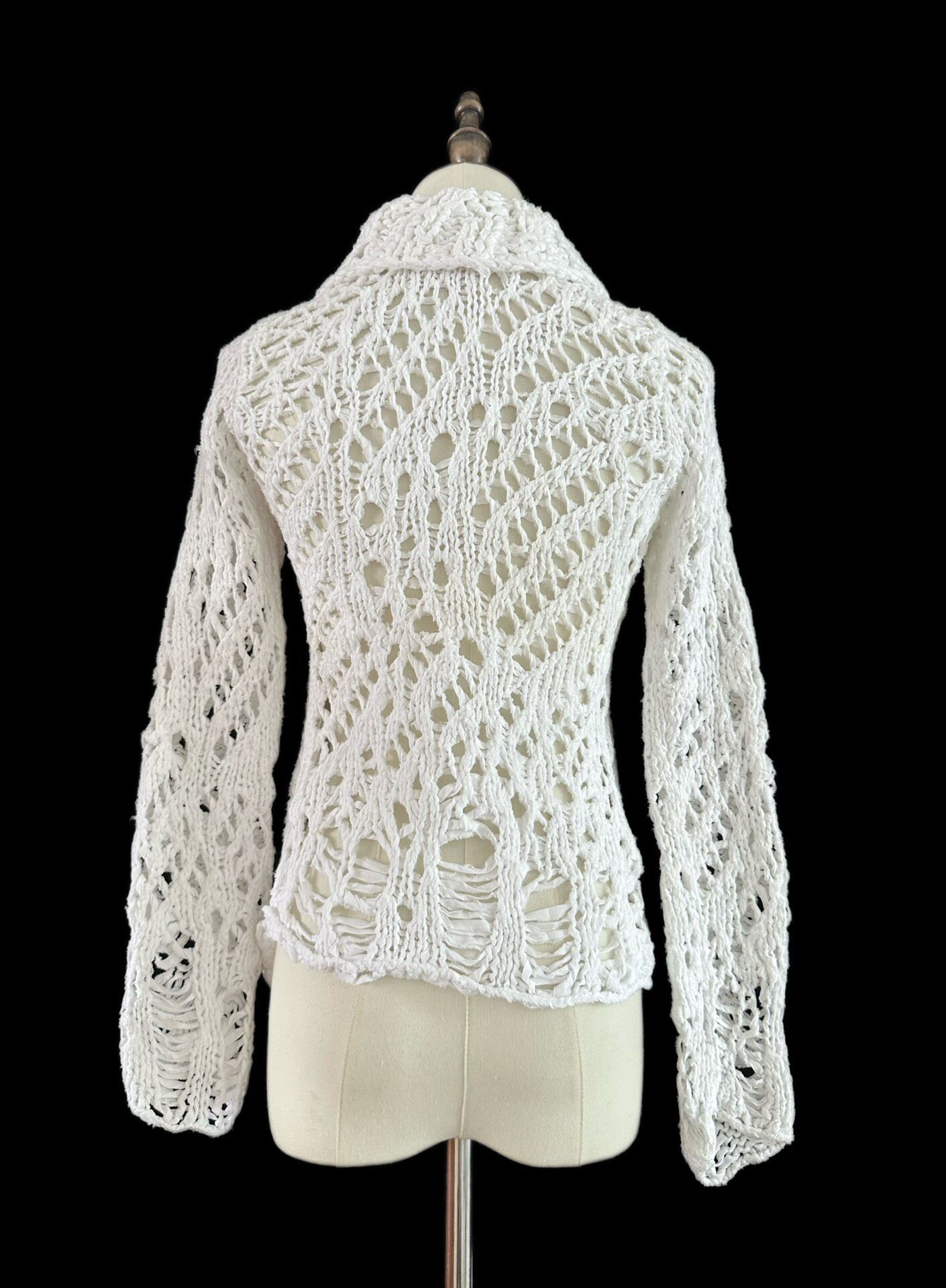 Junya Watanabe Crocheted Outerwear — front
