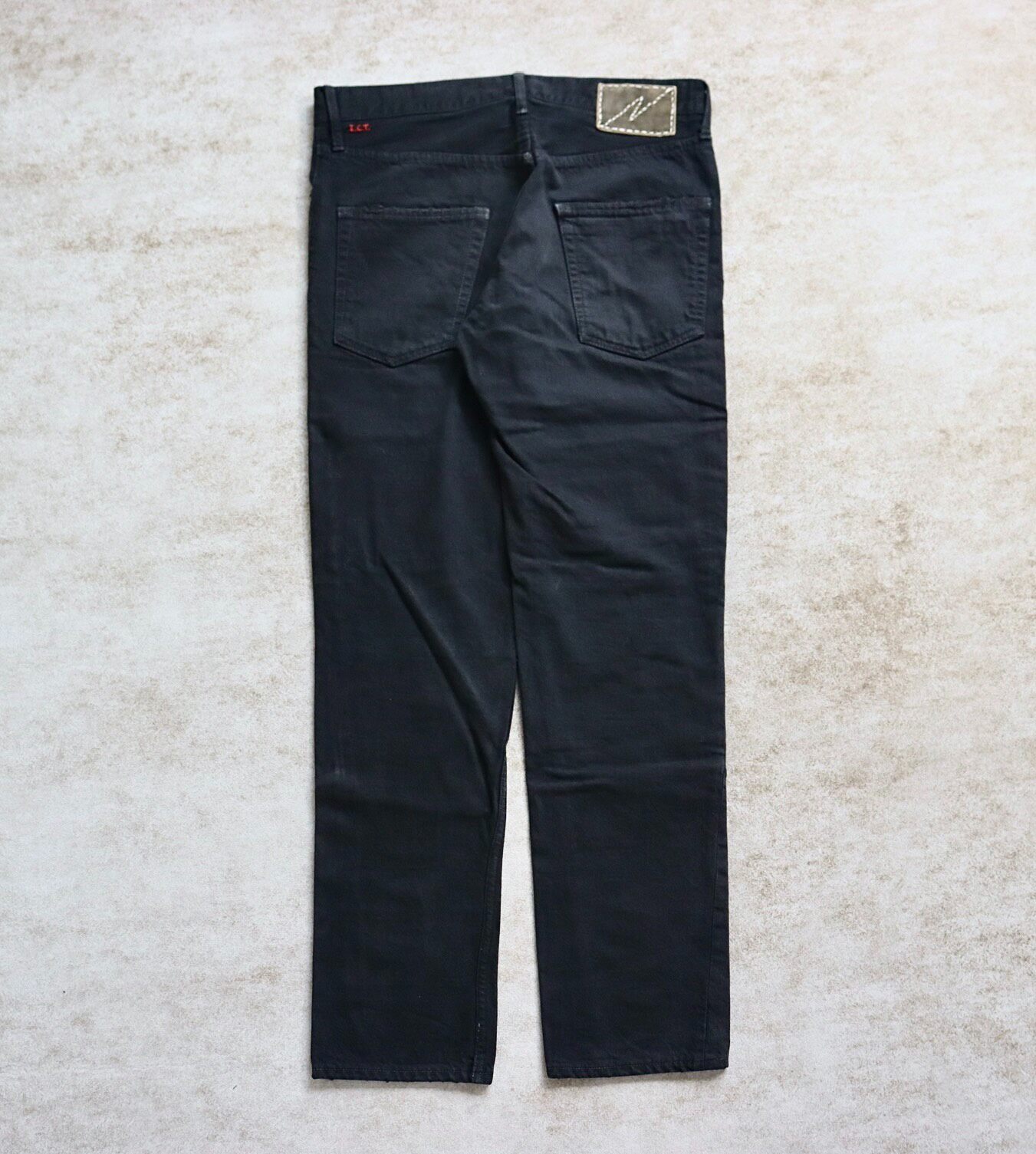 Visvim ICT Social Sculpture 03 Black Denim — back