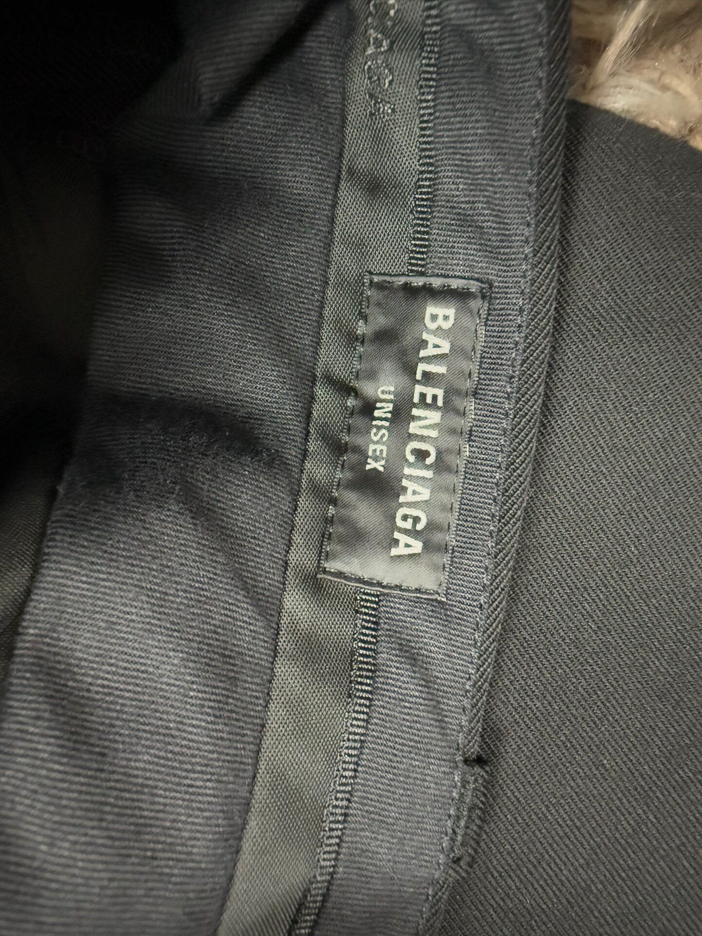 Balenciaga 23FW Double Waist Hybrid Pants — detail