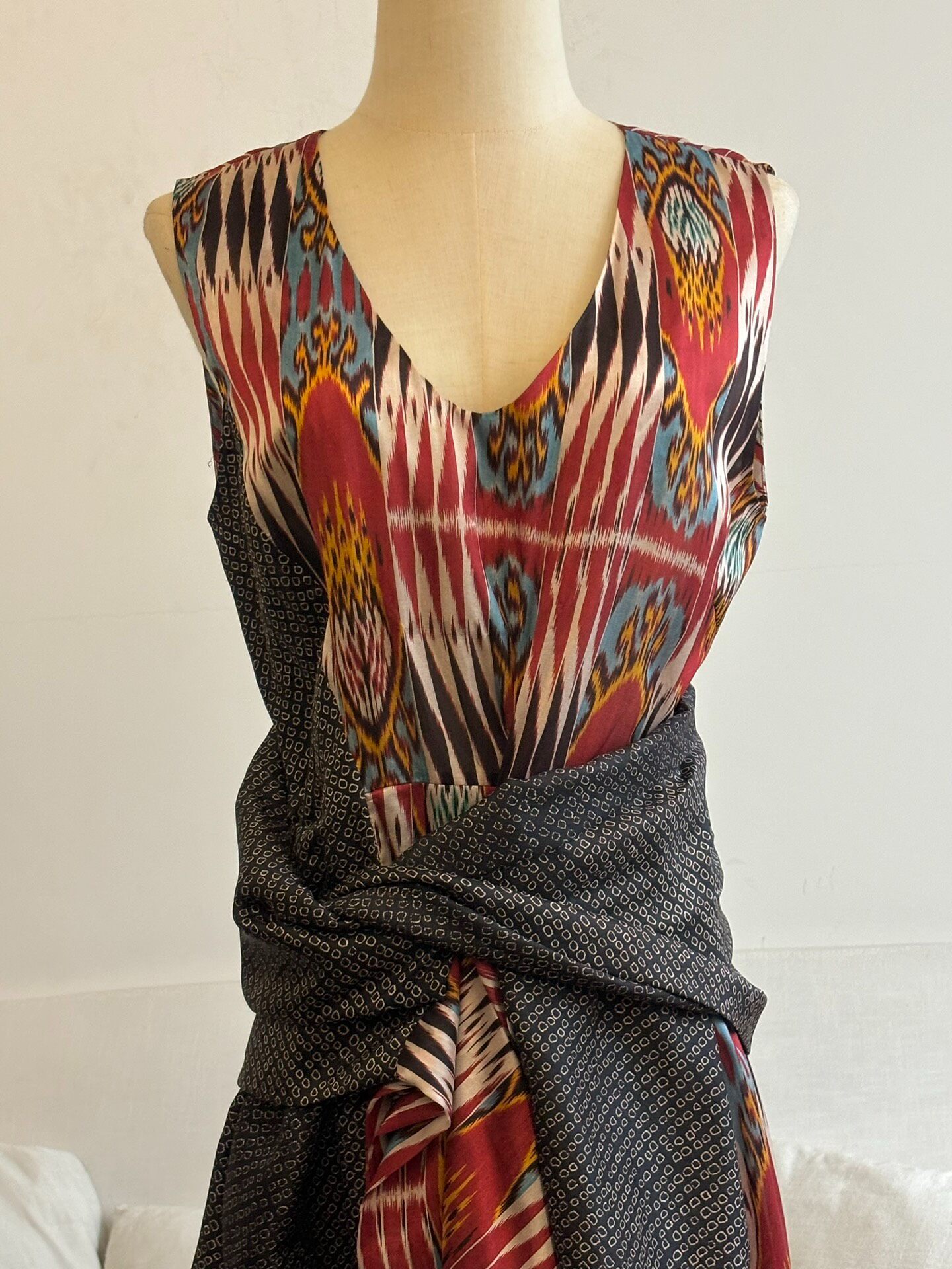 Dries Van Noten 2010 Psychedelic Dress — back
