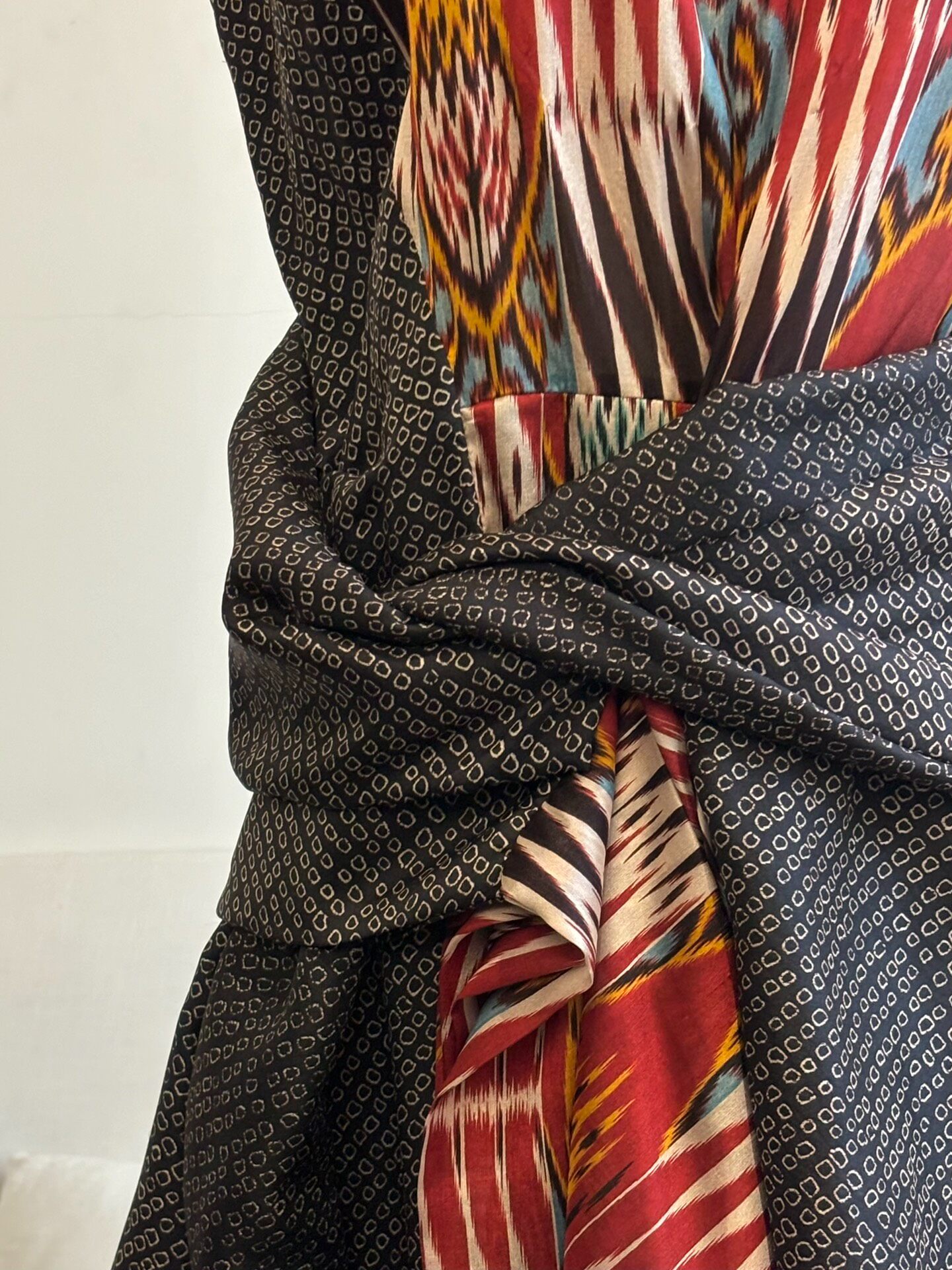 Dries Van Noten 2010 Psychedelic Dress — label