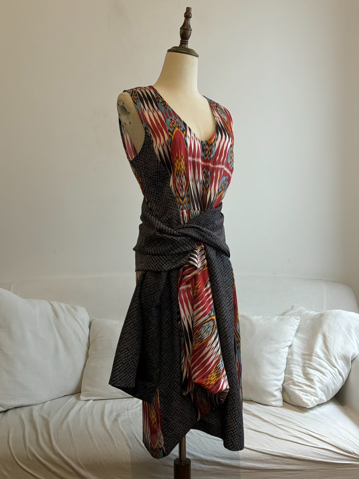 Dries Van Noten 2010 Psychedelic Dress