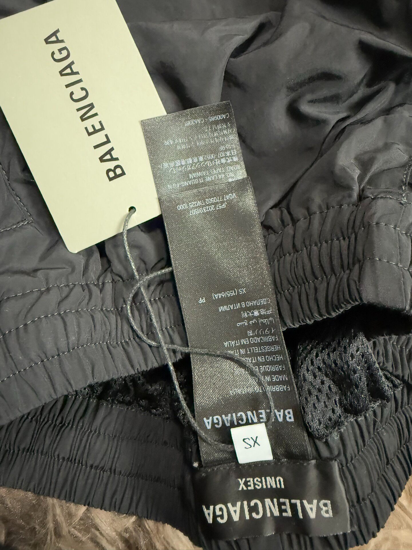 Balenciaga Baggy Wide-leg Pants — back