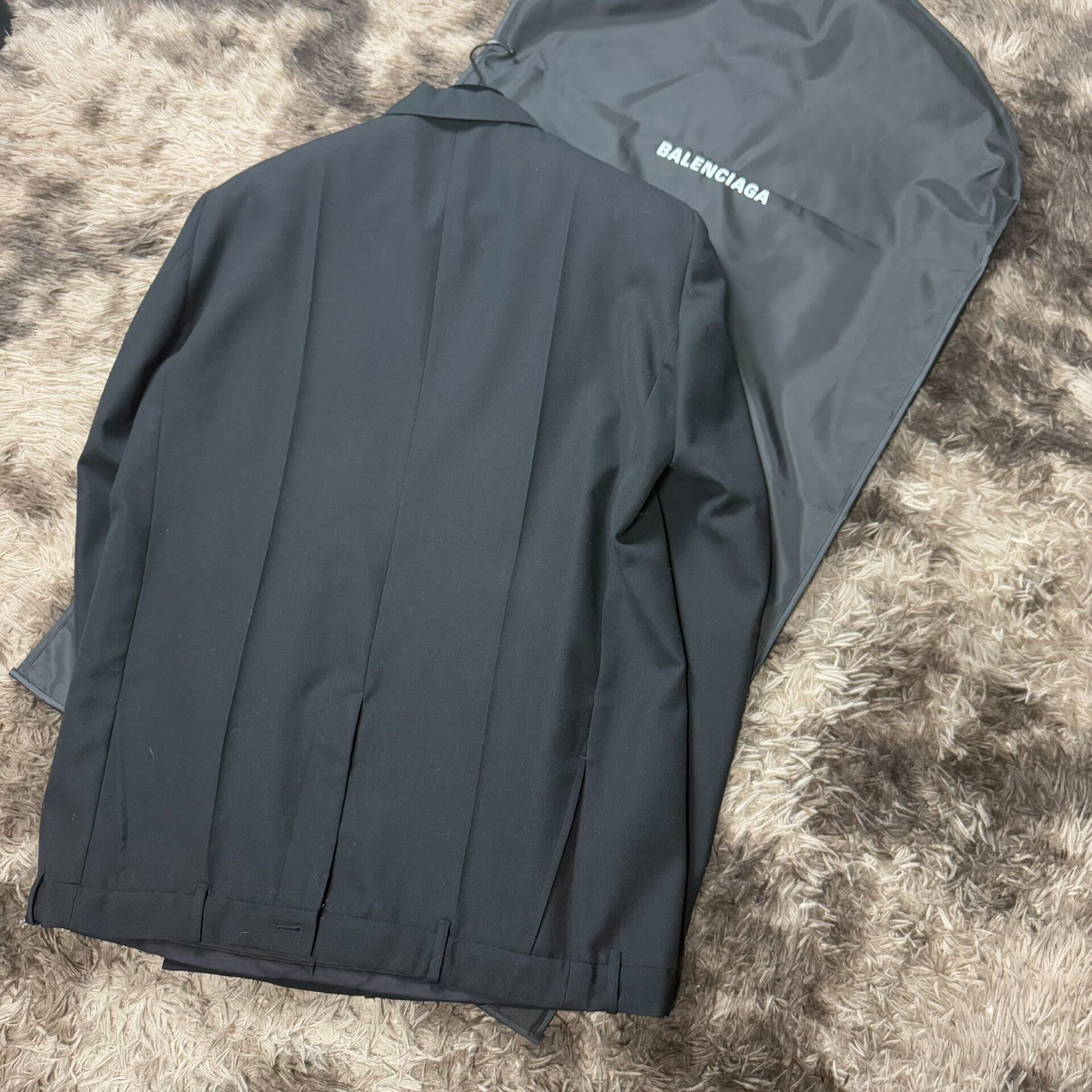 Balenciaga 24ss Double-Breasted Blazer — front