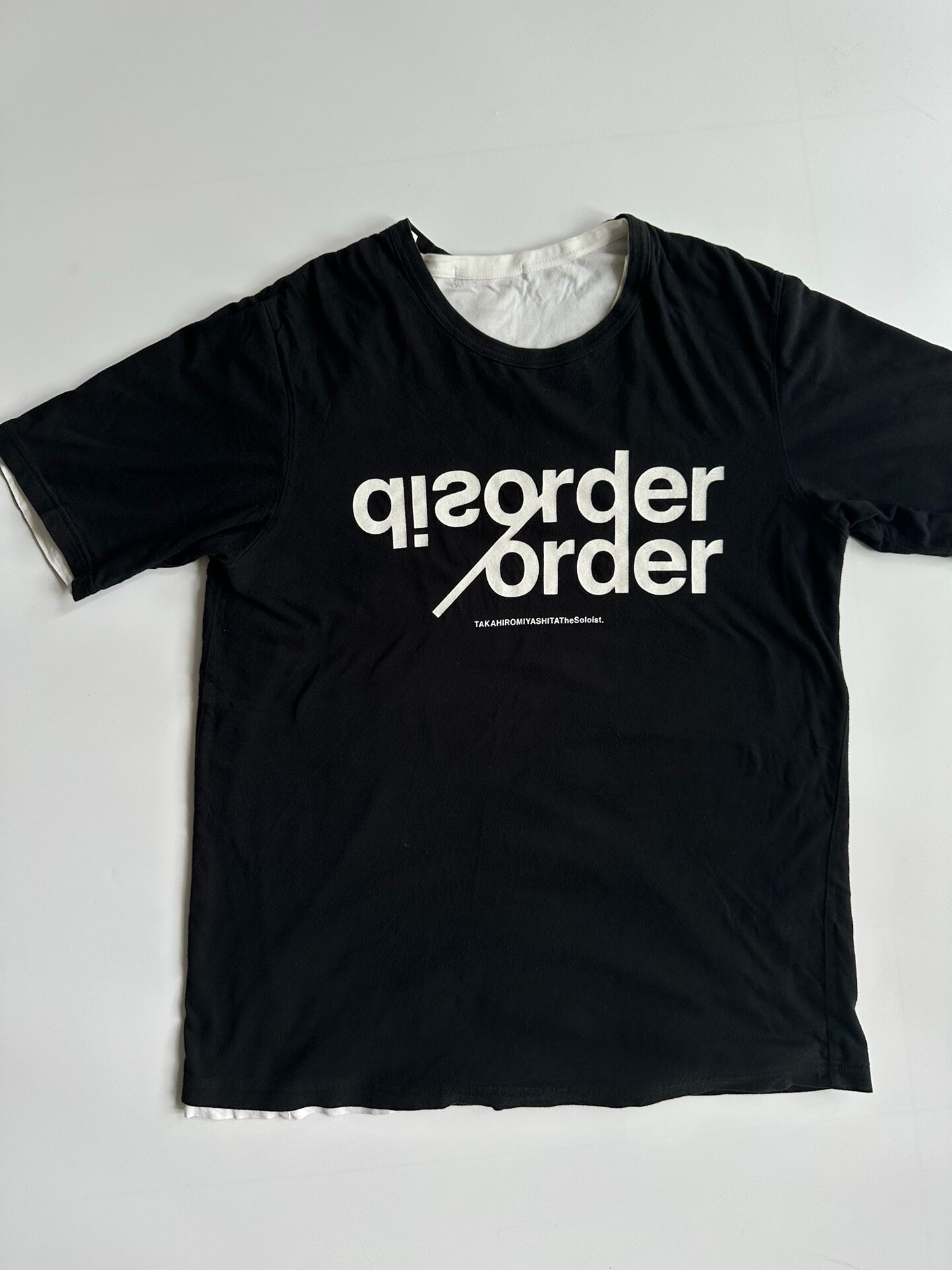 Limited UNDERCOVER SOLOIST Double-layer Tee — front