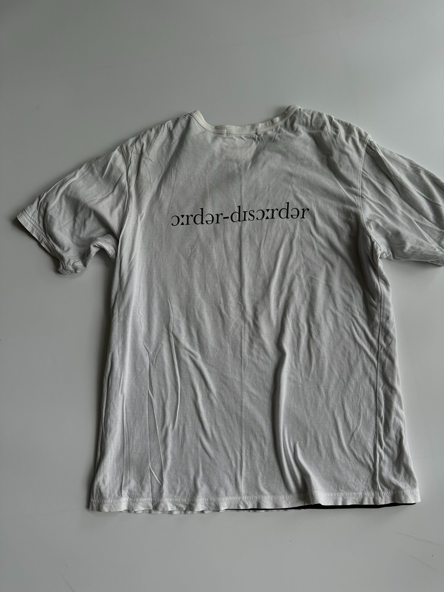 Limited UNDERCOVER SOLOIST Double-layer Tee — back