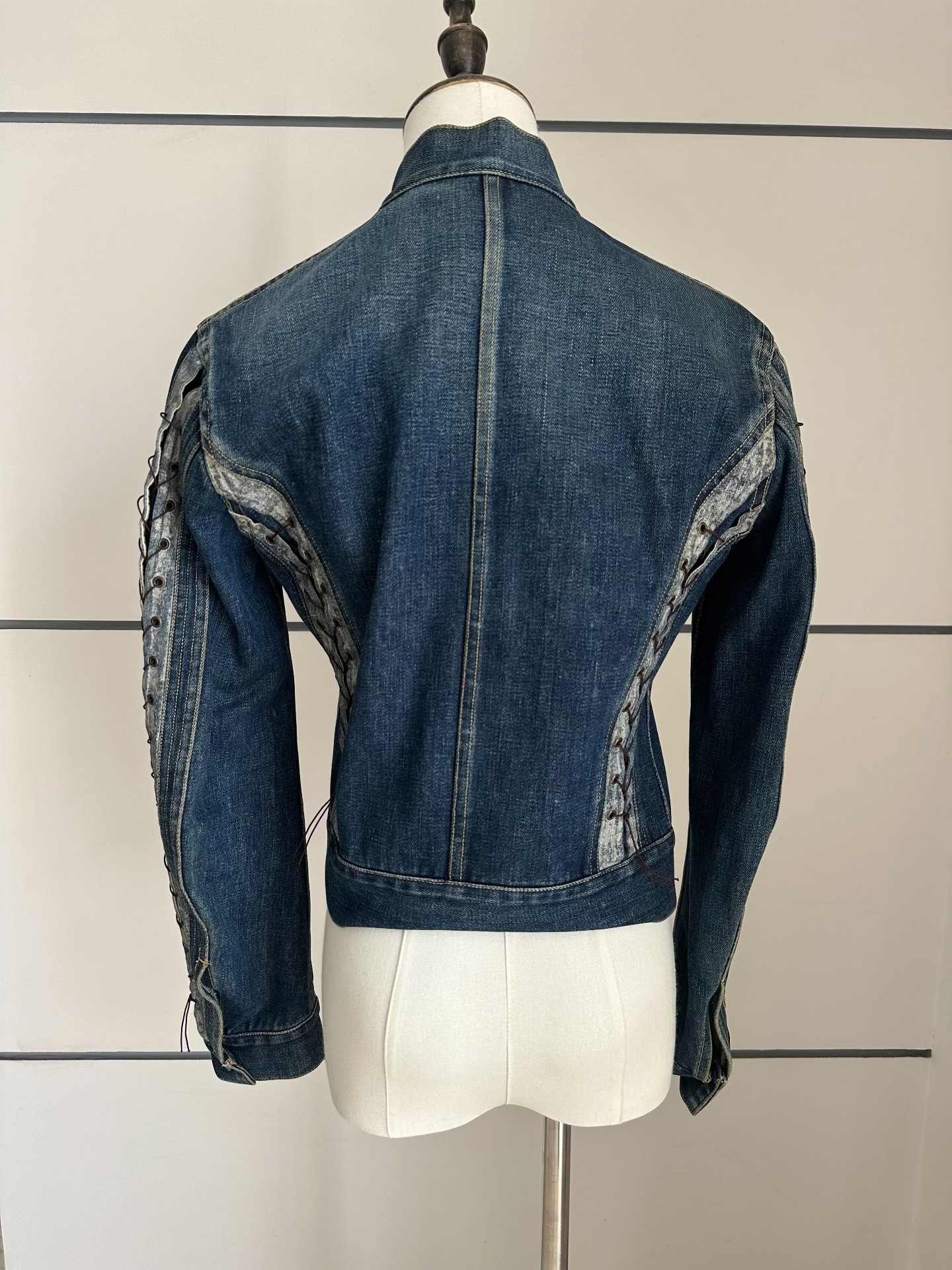 Issey Miyake 2005SS Denim Jacket — back
