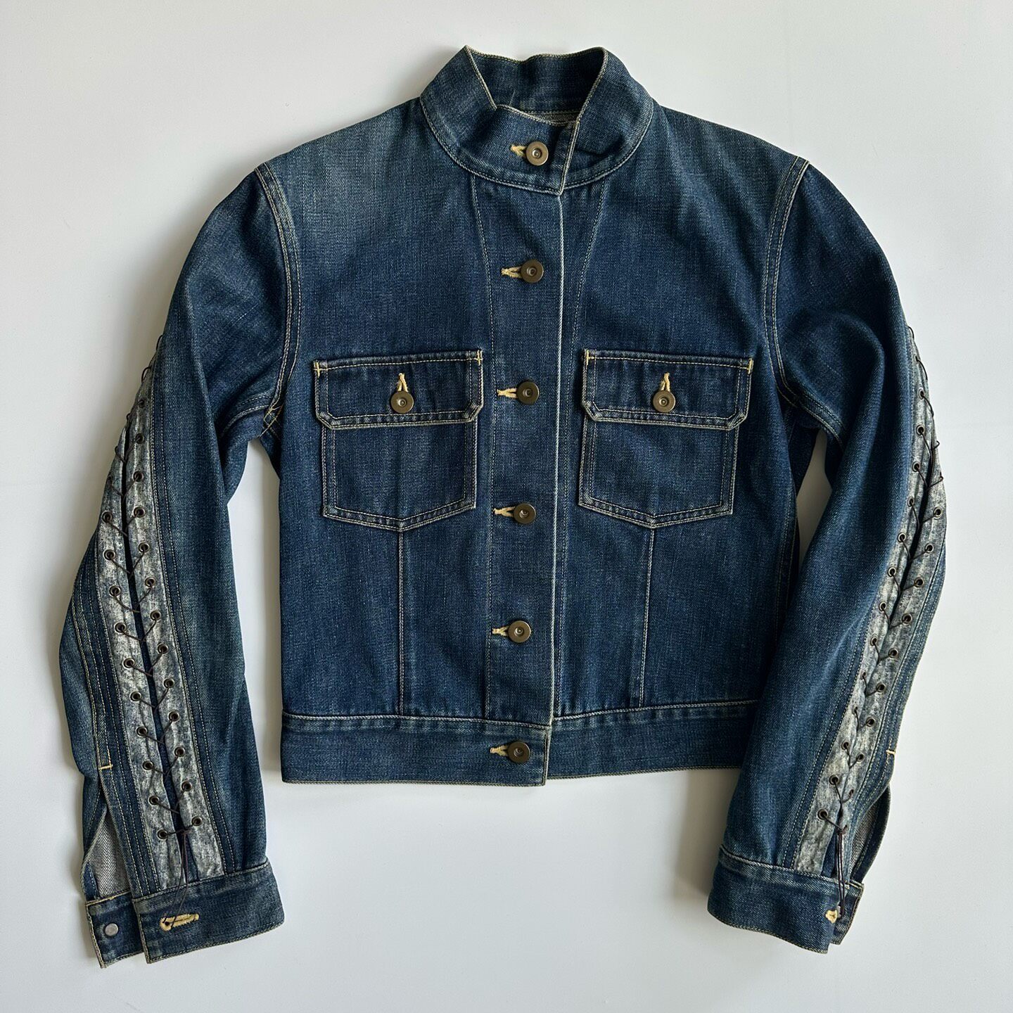 Issey Miyake 2005SS Denim Jacket — front