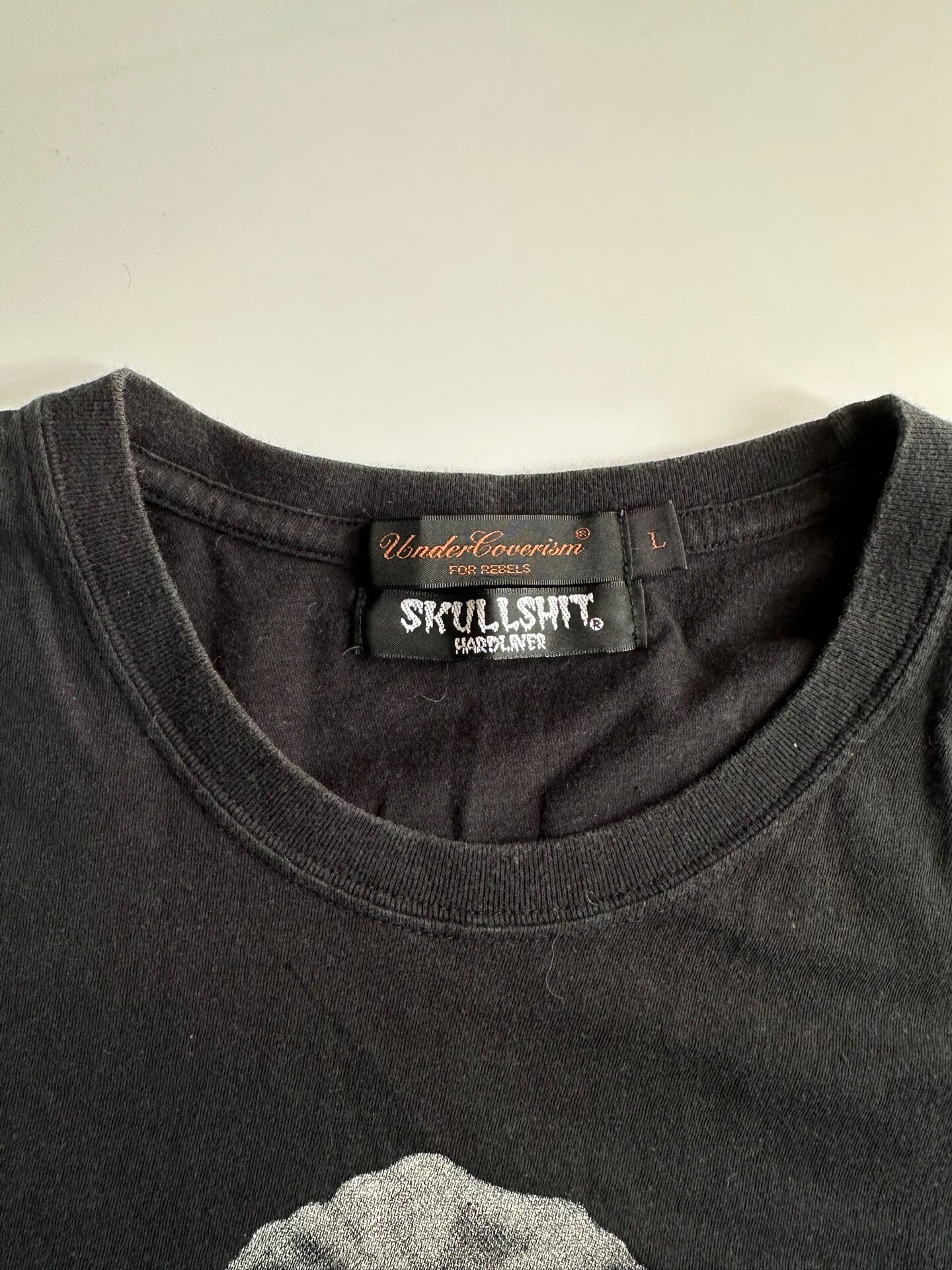 Undercover x Skullshit Graphic Tee — detail
