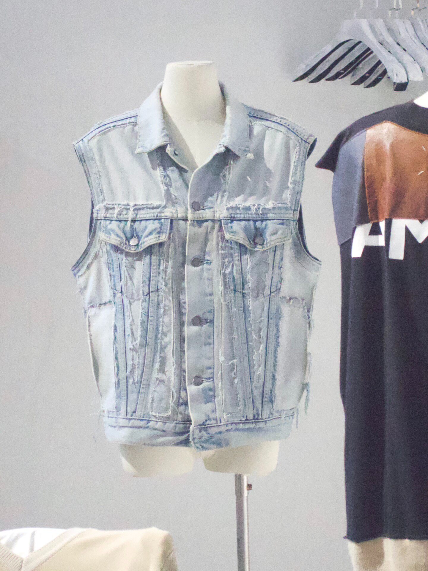 Maison Martin Margiela Reversed Denim Vest
