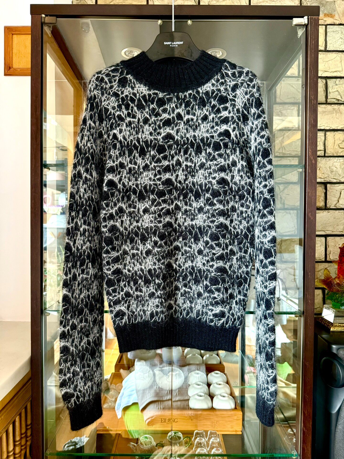 Saint Laurent 20FW Runway Mohair Sweater