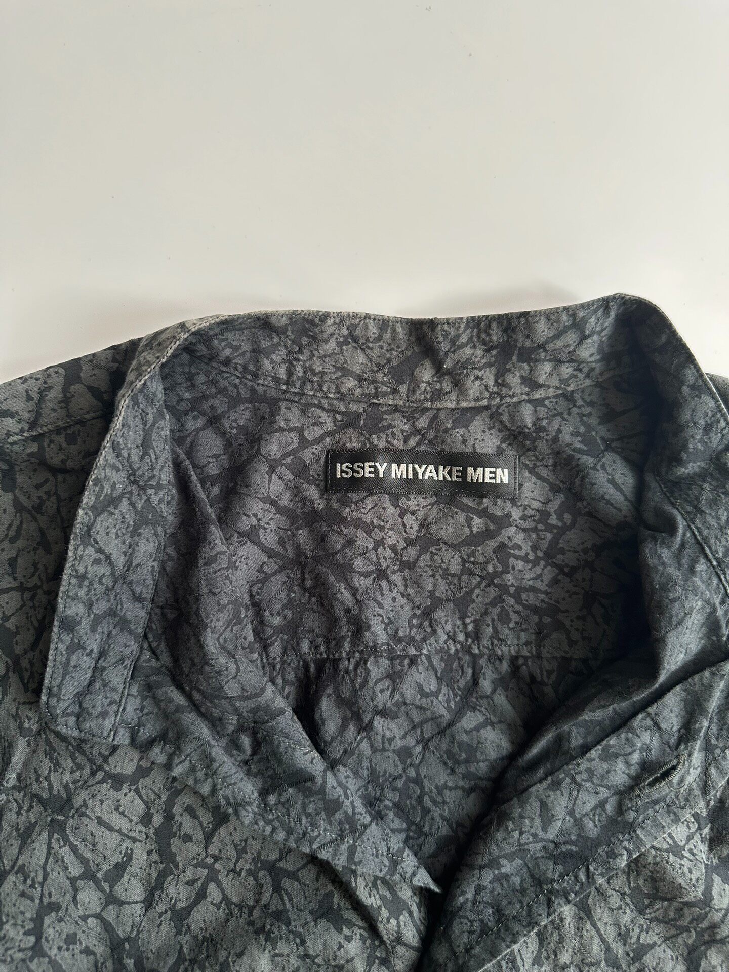 Issey Miyake Men Splash Shirt — back