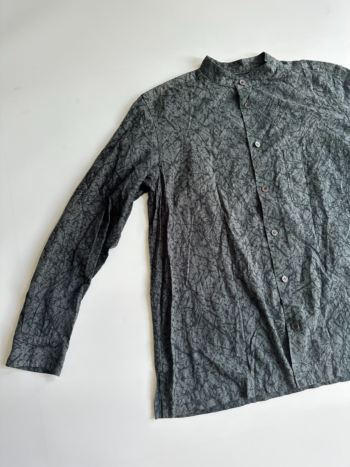 Issey Miyake Men Splash Shirt — detail
