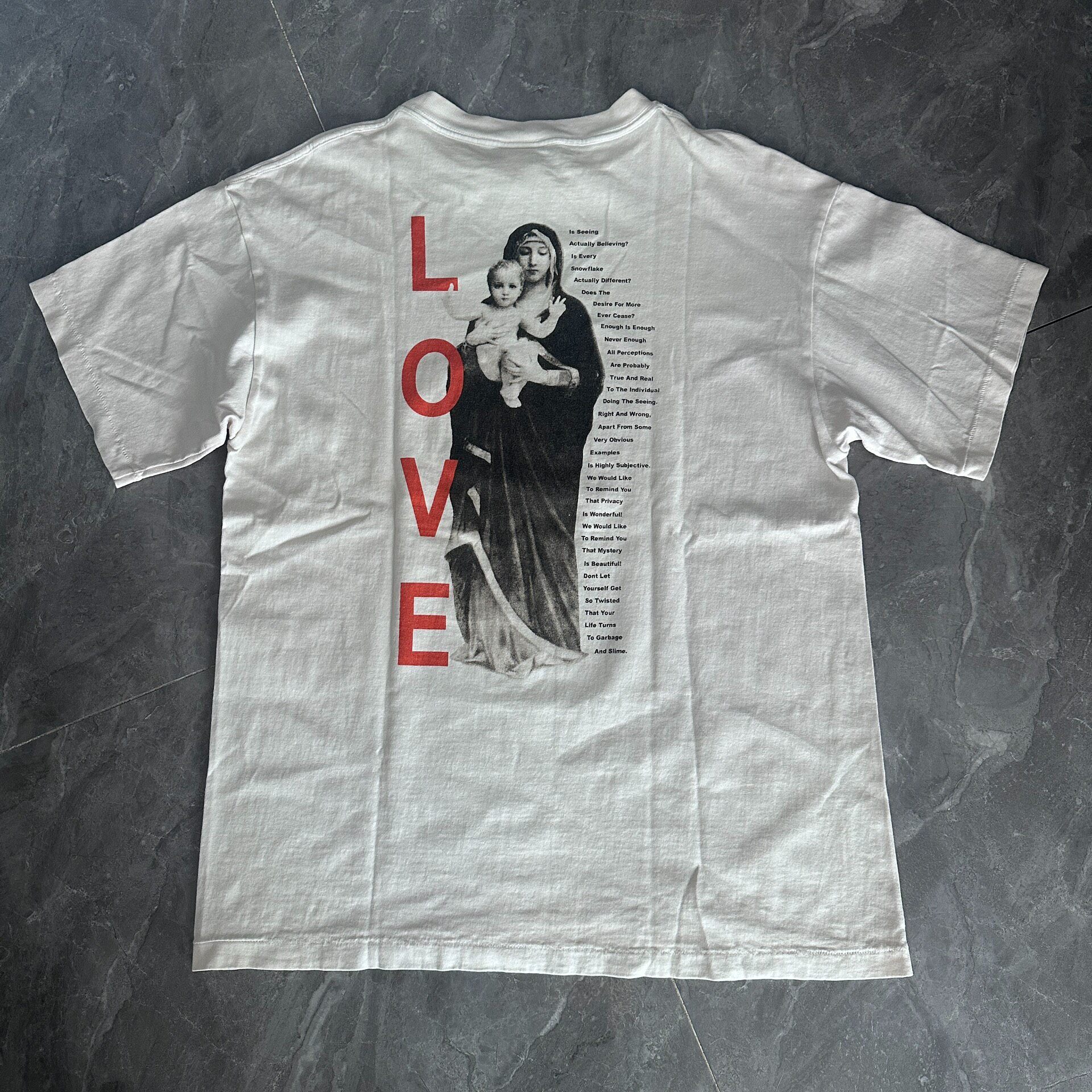Saint Michael LIFE Virgin Mary Tee — front