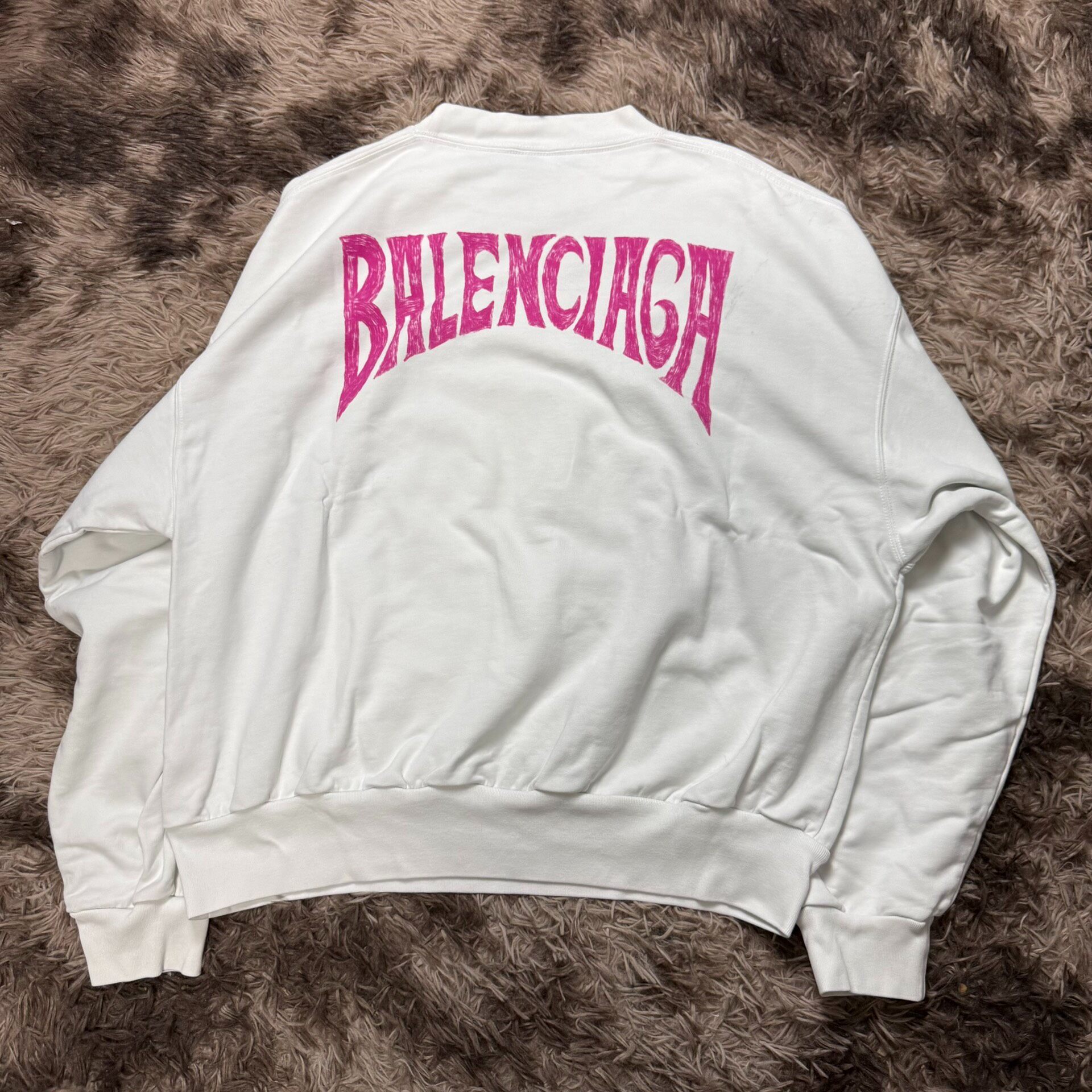 Balenciaga 24SS Paris Graphic Sweatshirt — front