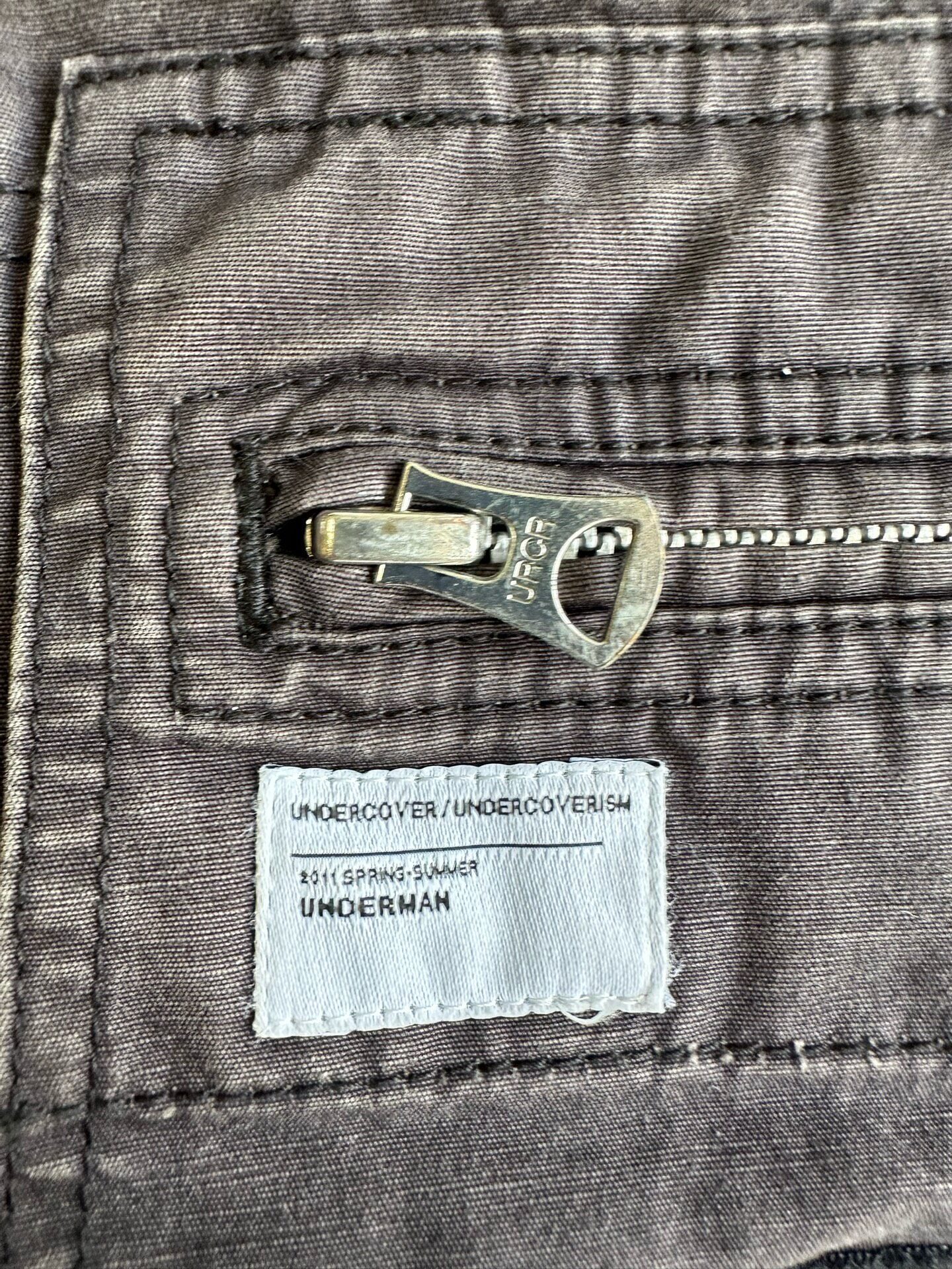 Undercover 2011SS Deconstructed Shorts — back