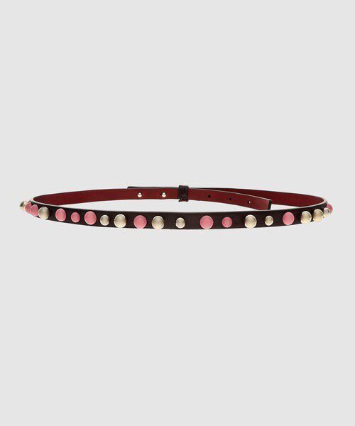 Dries Van Noten Studded Leather Belt