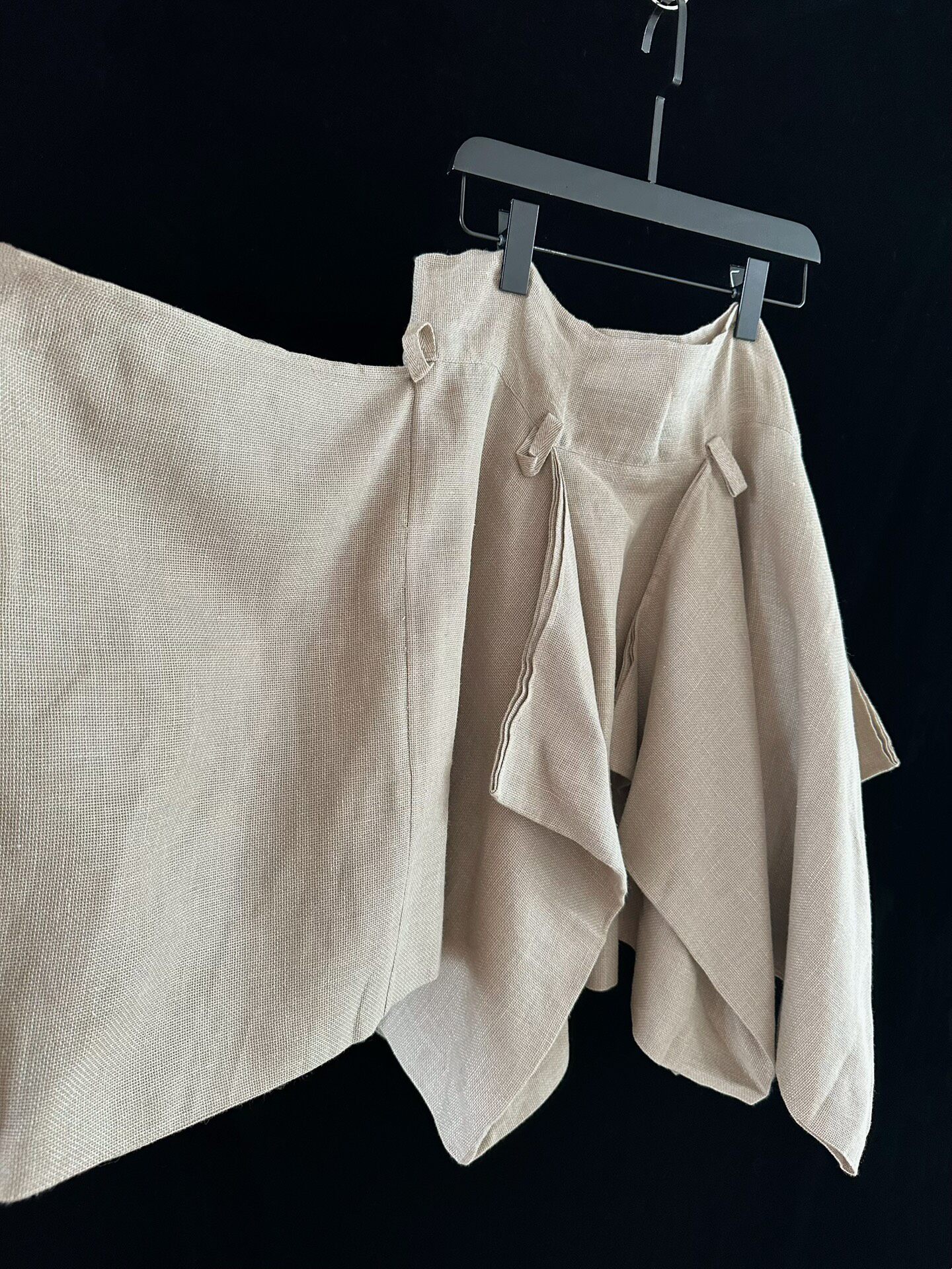 Issey Miyake Vintage Layered Skirt — detail