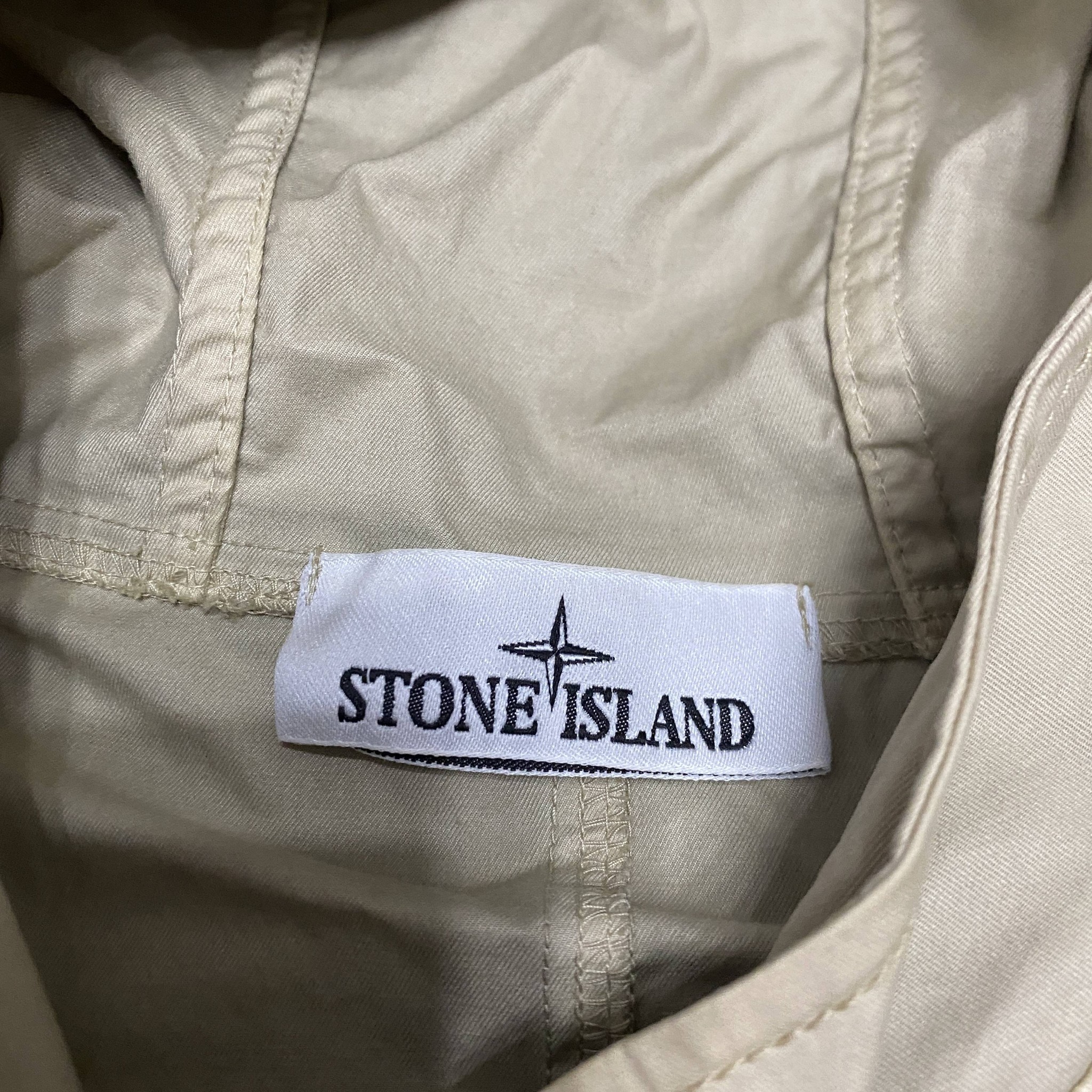 Stone Island 24FW Hooded Jacket — label