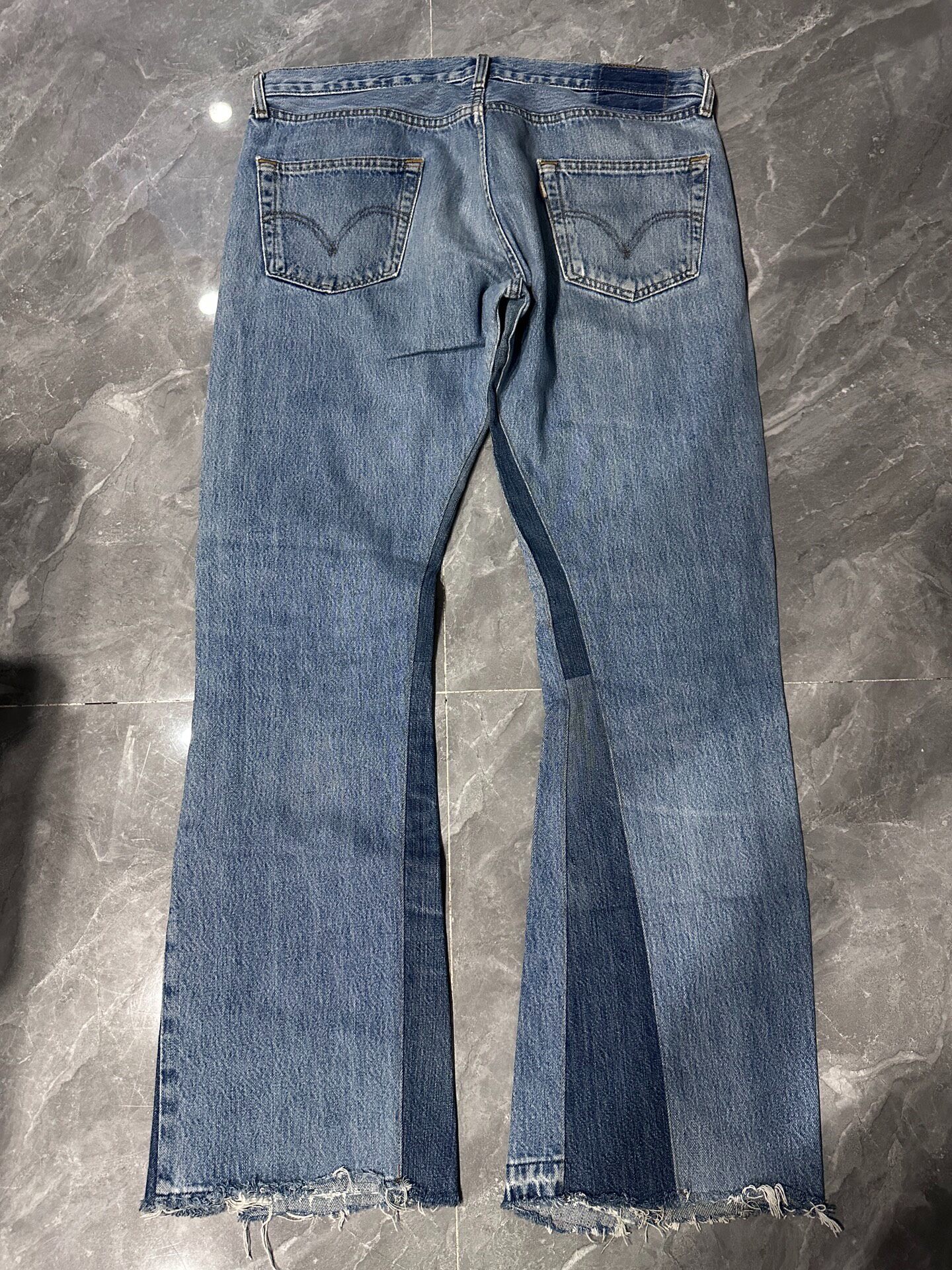 Gallery Dept Flared Denim Jeans — front
