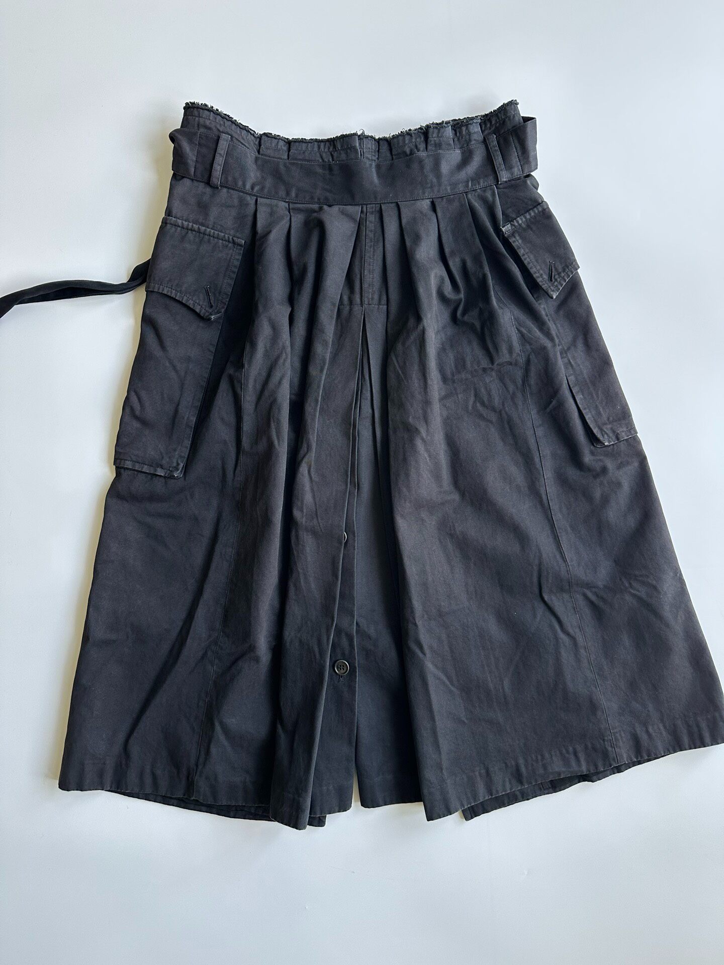Dries Van Noten 16AW Cargo Skirt-Pants — detail