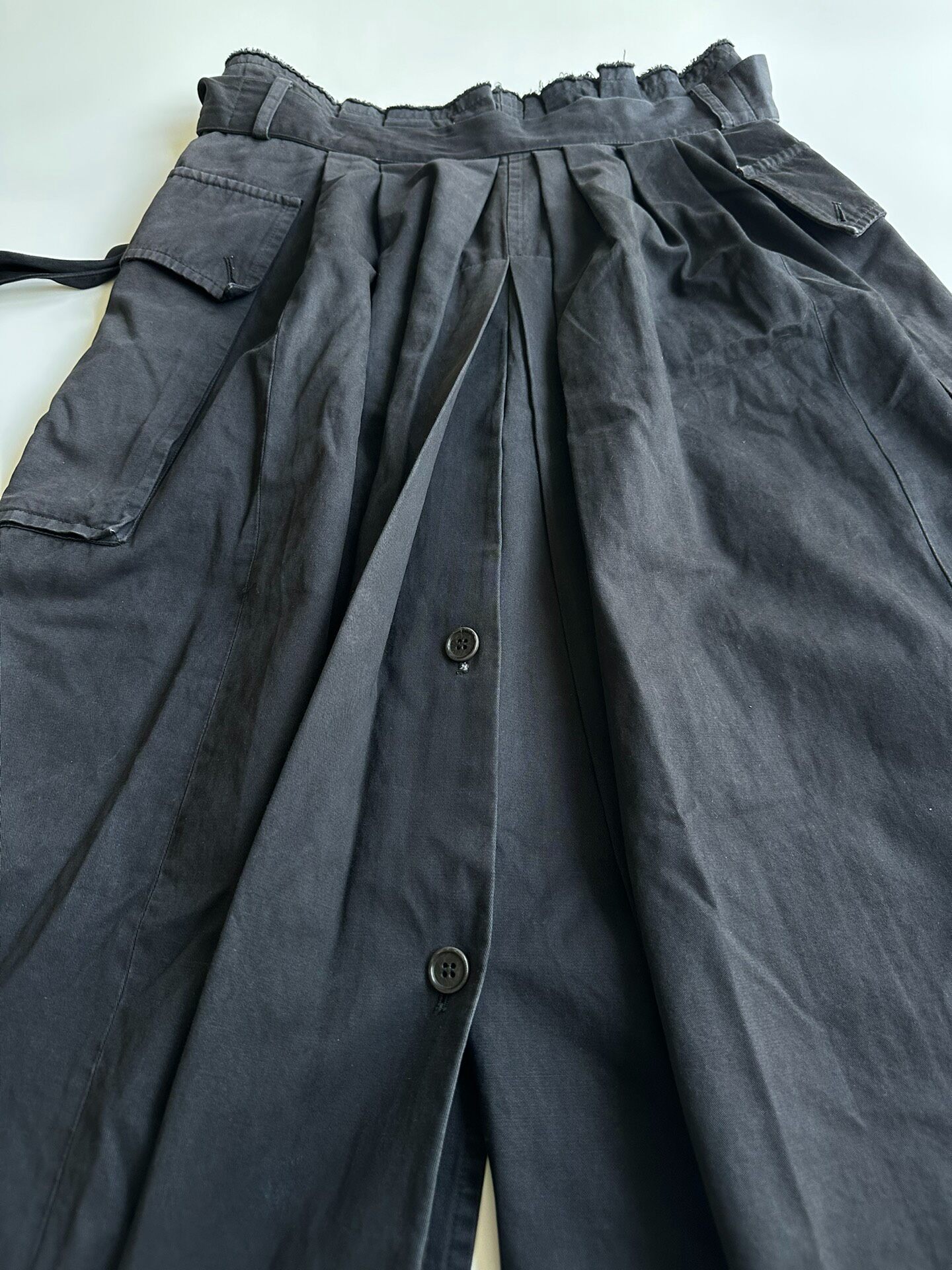 Dries Van Noten 16AW Cargo Skirt-Pants — label