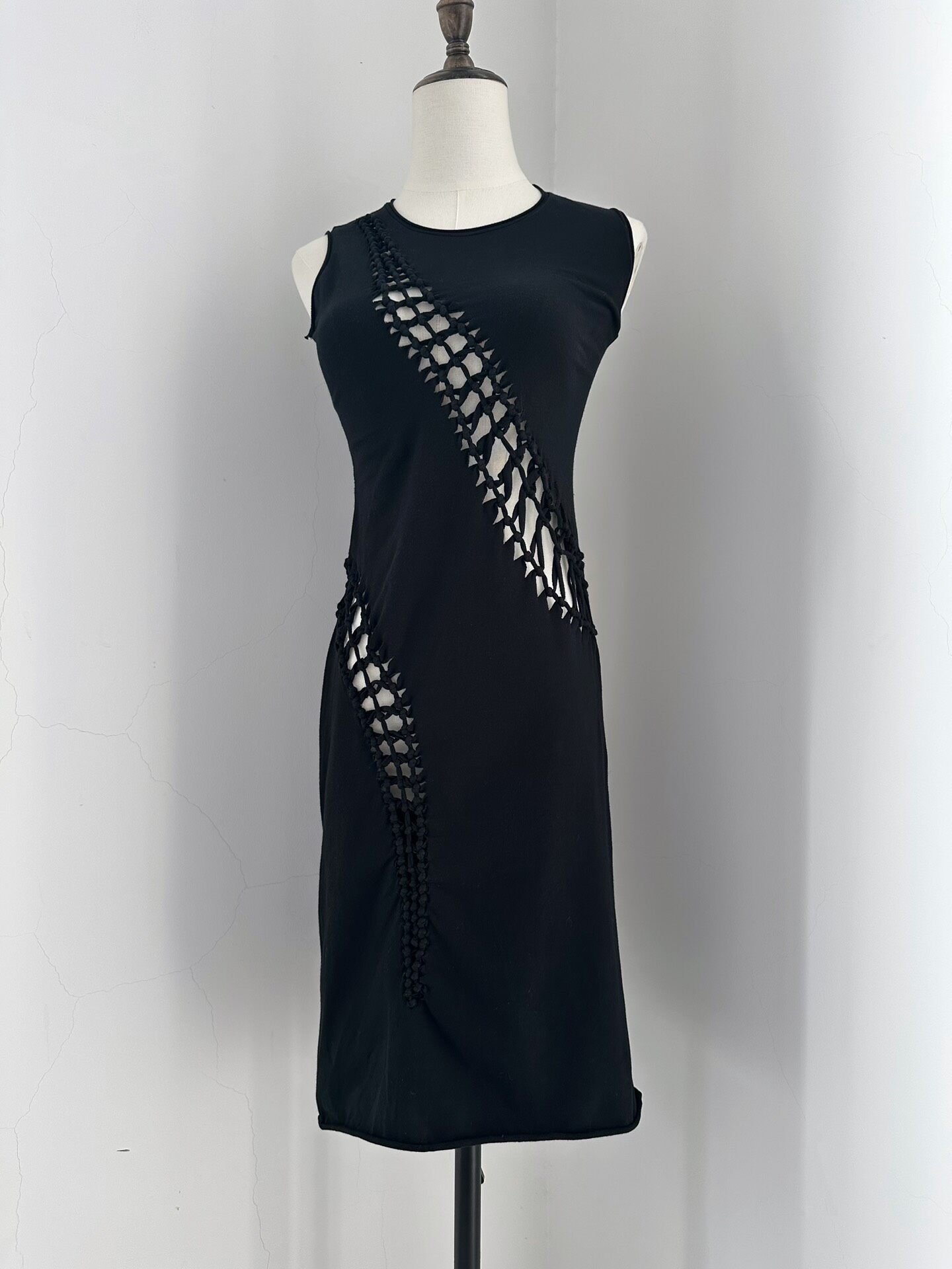 Jean Paul Gaultier Vintage Woven Cutout Dress
