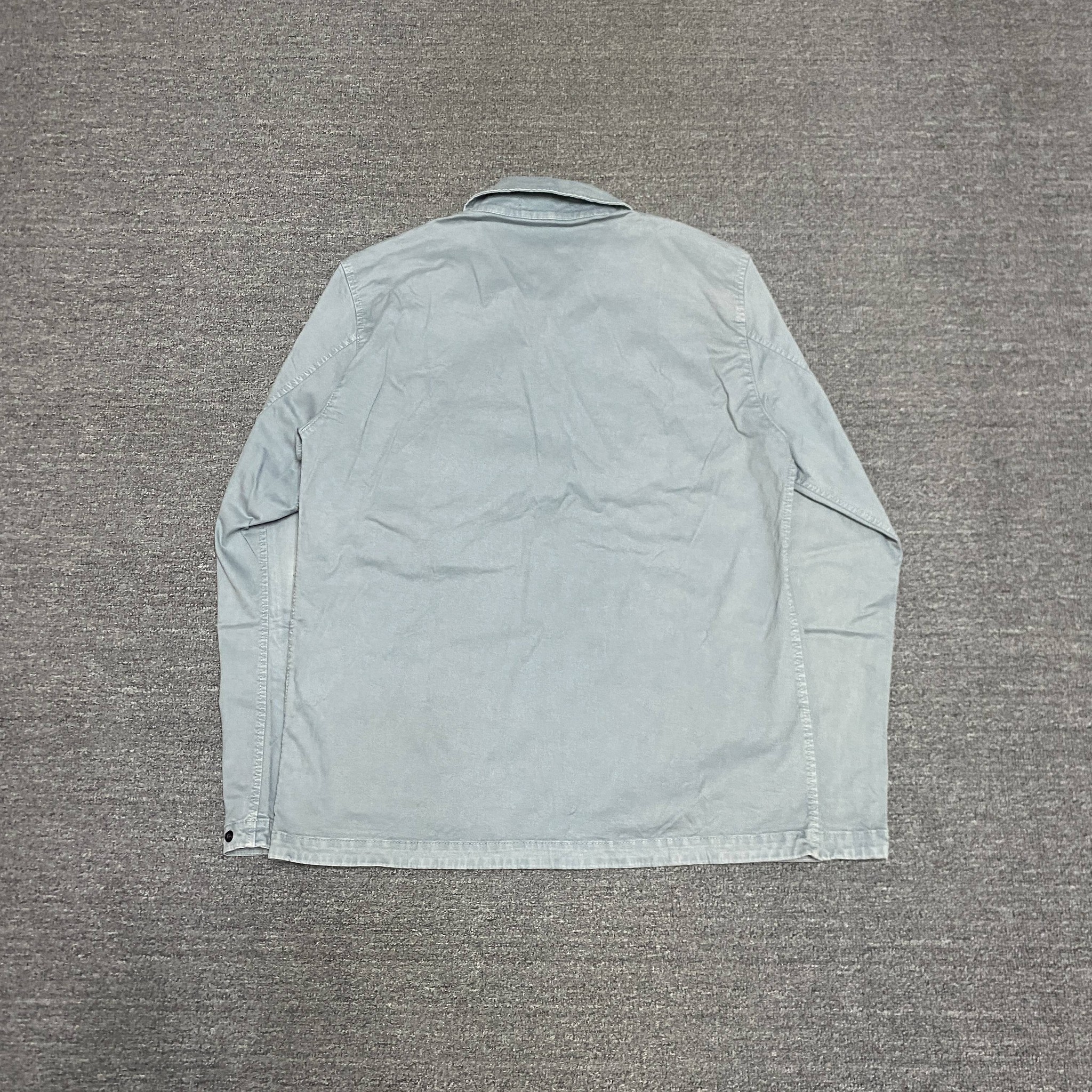 Stone Island 23SS Washed Sleeve Patch Jacket — detail