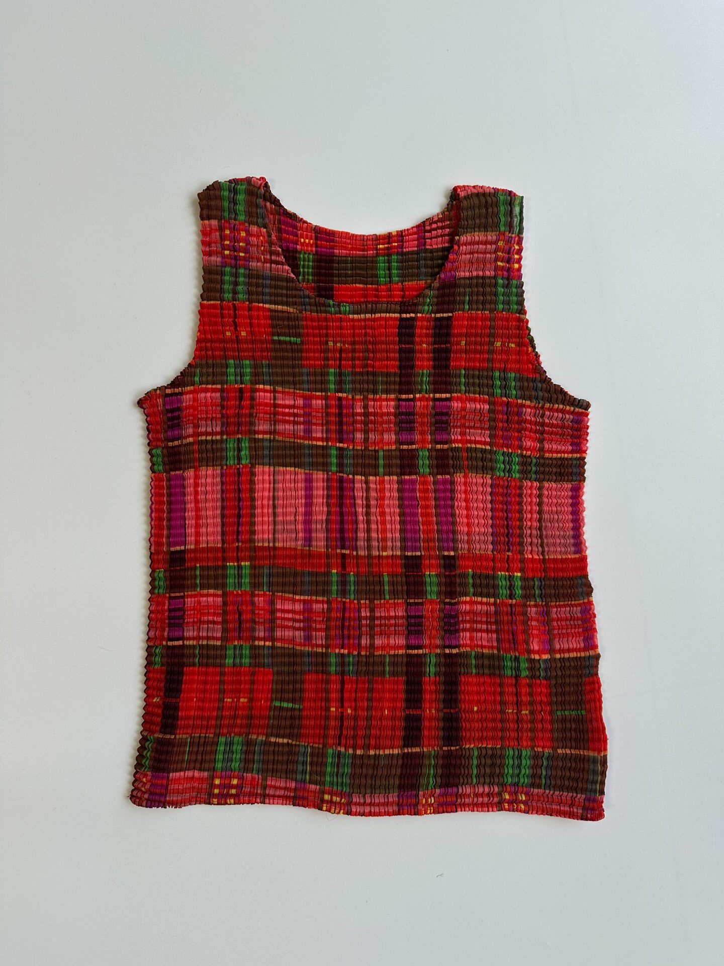 Issey Miyake Pleated Sleeveless Vest