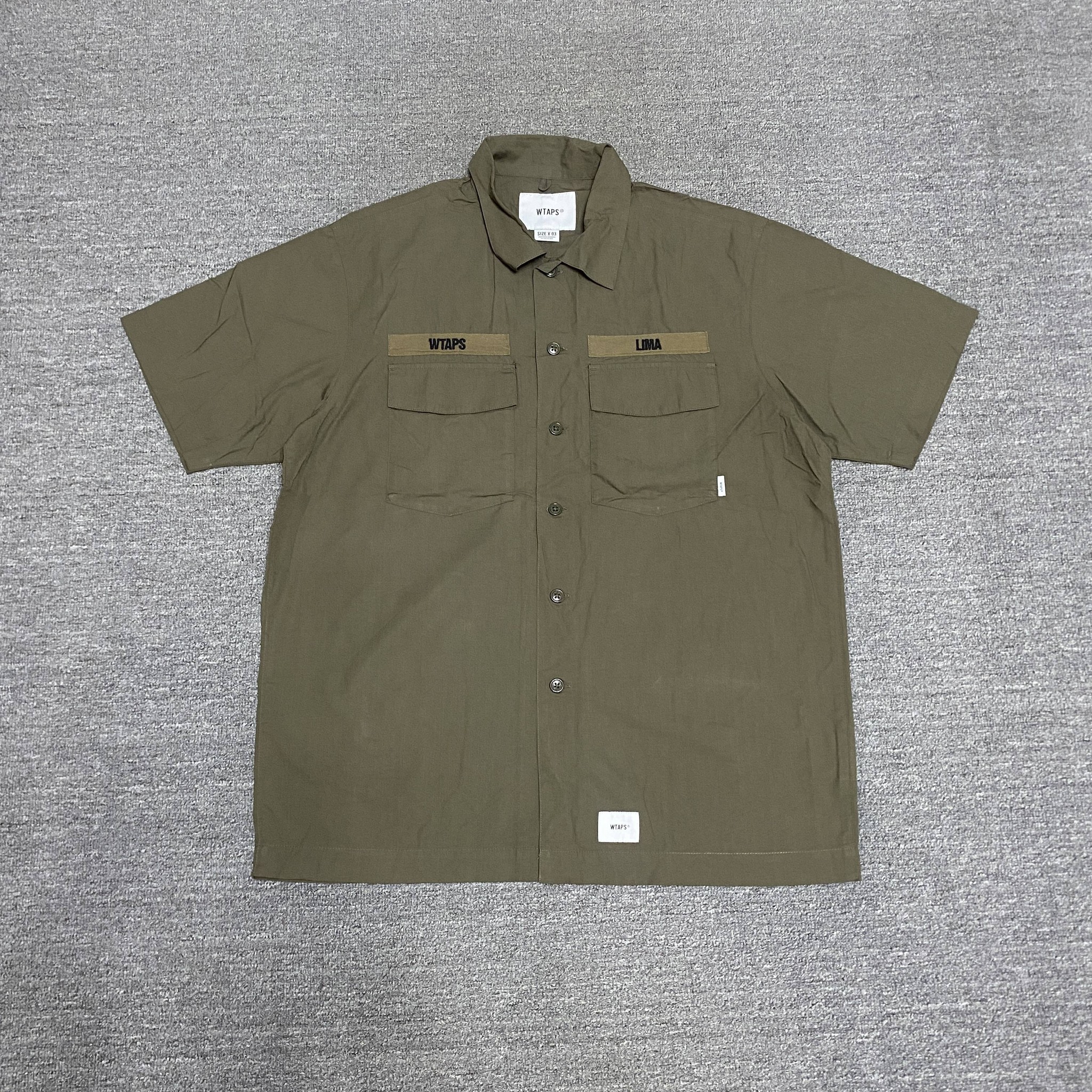 WTAPS 20SS BUDS Short-sleeve Shirt