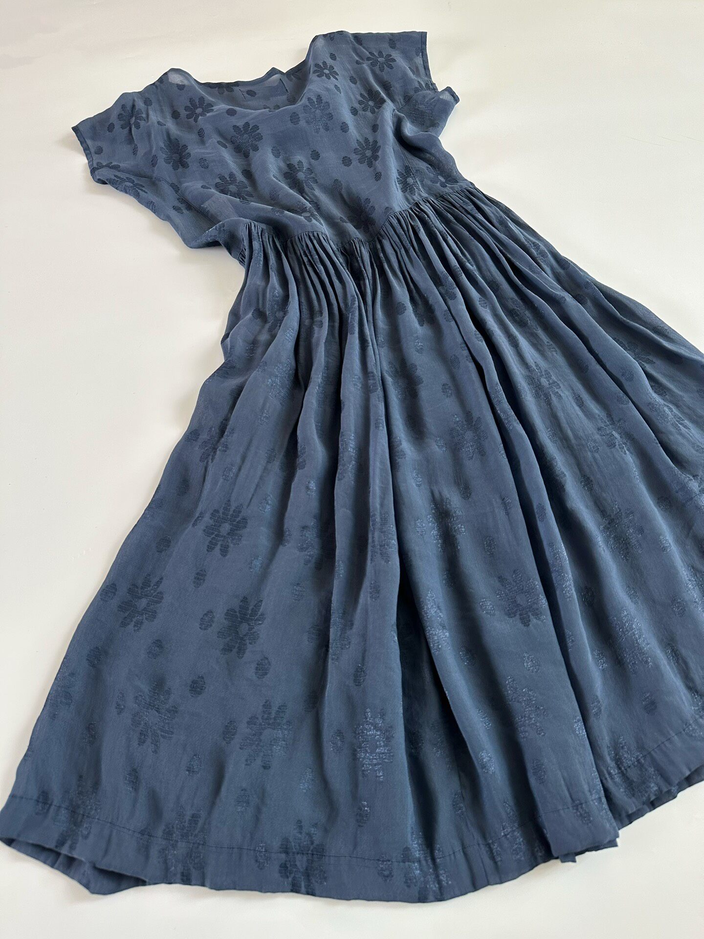 Comme des Garçons Tricot Floral Dress — back