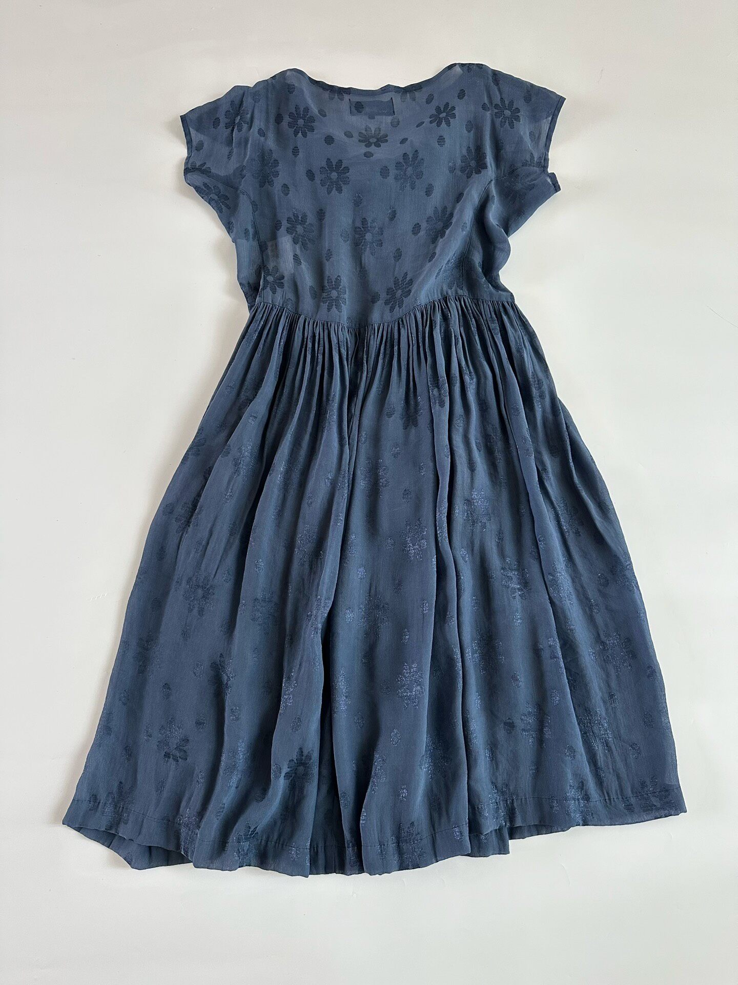 Comme des Garçons Tricot Floral Dress — detail